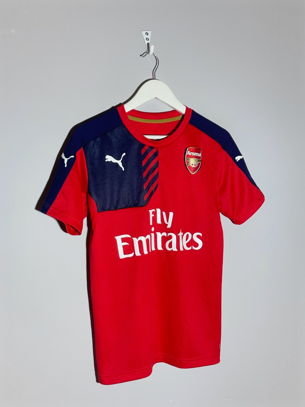 Nike Arsenal FC Puma Training Y2k Streetwear Football Shirt Size US M / EU 48-50 / 2 - 2 Thumbnail
