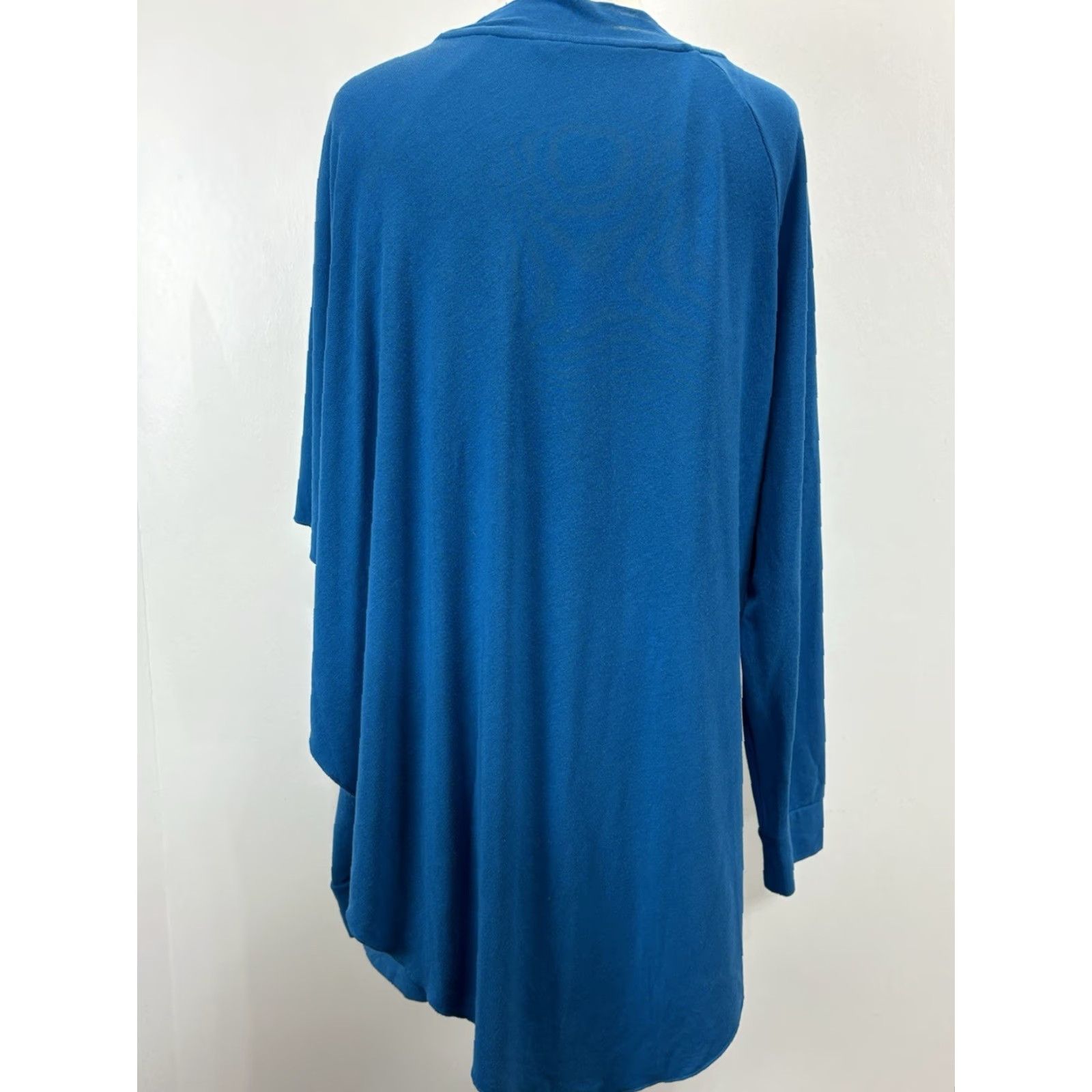 Soft Surroundings Soft Surroundings Madeline Tunic Asymmetric Knit Top Sweater Sz 1X Plus Blue Size XL / US 12-14 / IT 48-50 - 3 Thumbnail