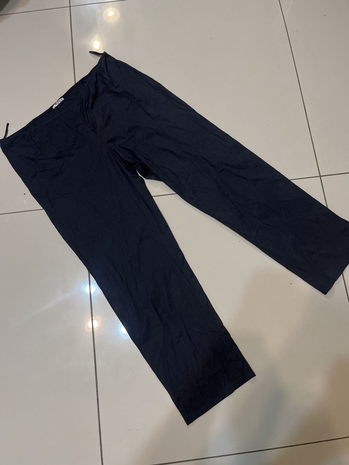 Miu Miu Miu Miu Basic Cotton Pants Size 42" / US 20 - 1 Thumbnail
