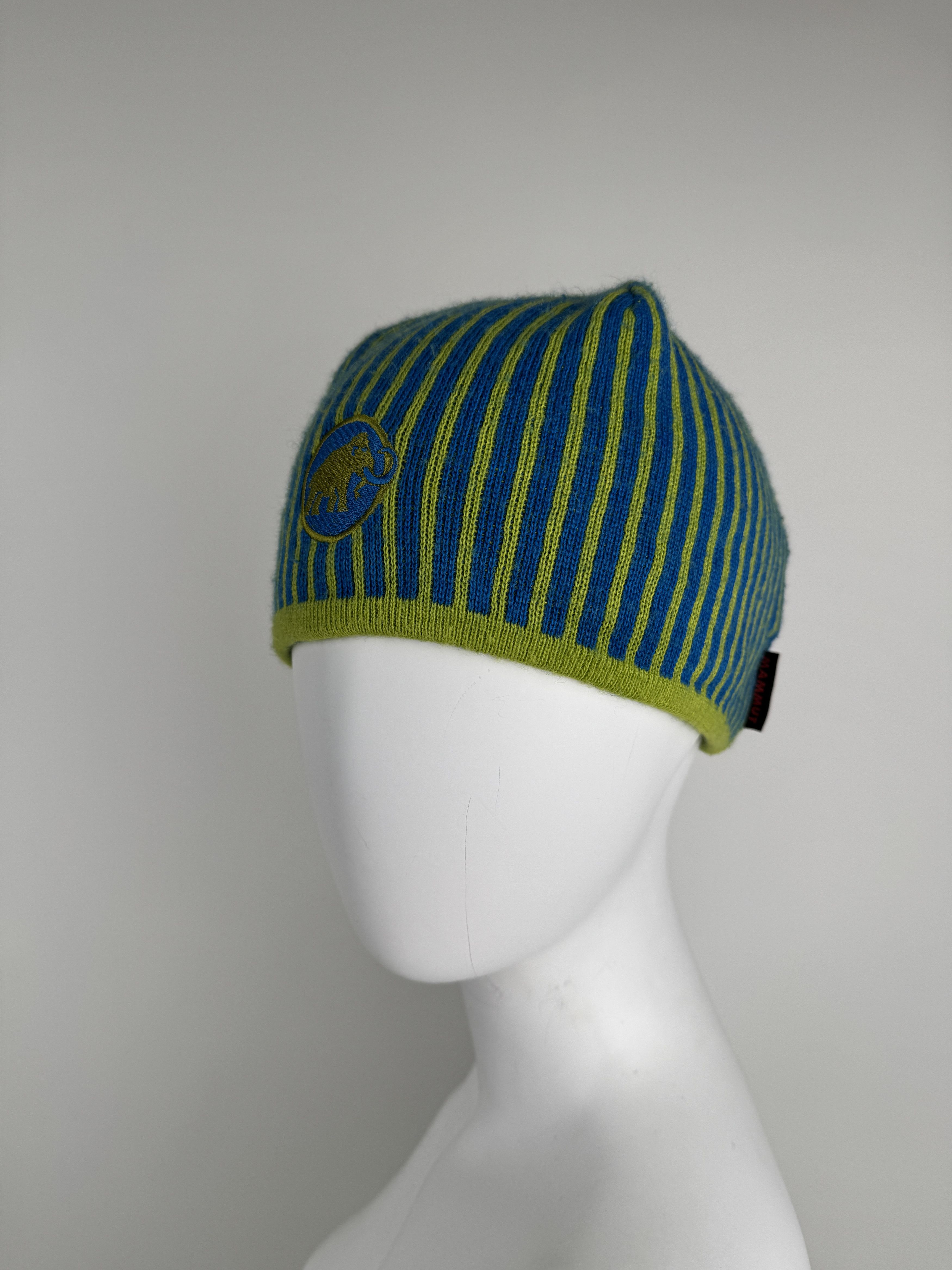 Mammut MAMMUT Vintage Big Logo Reversible two sided hat beanie Size ONE SIZE - 8 Thumbnail