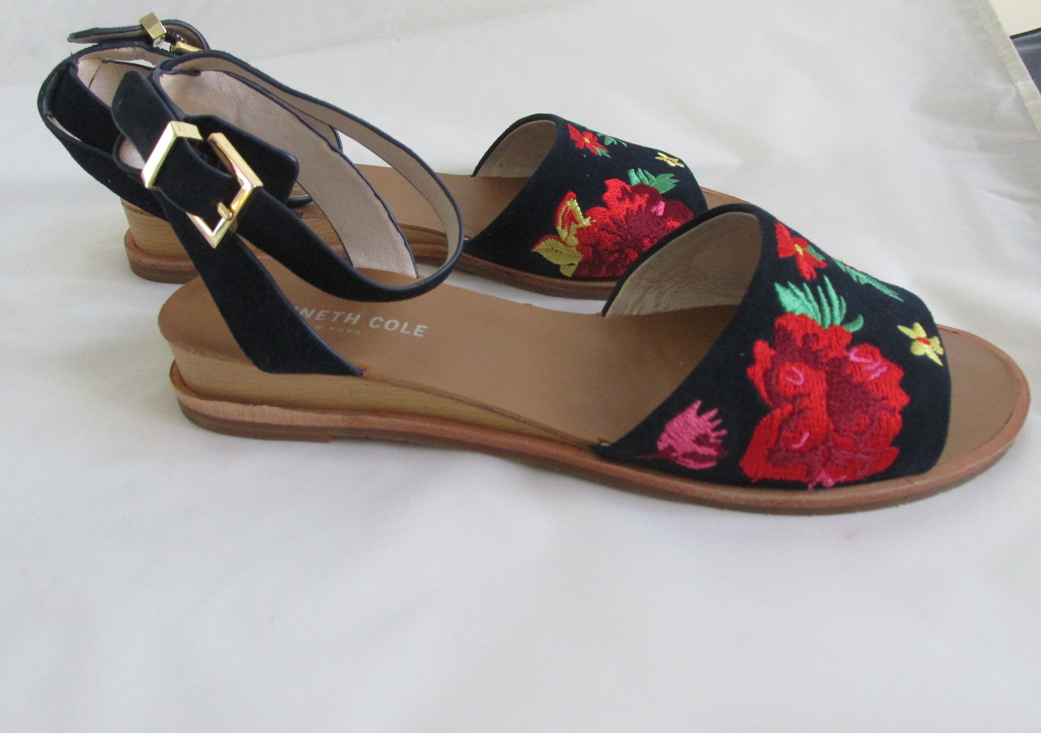 Kenneth Cole Kenneth Cole "Jony" Women's Suede Sandals Size 8 M Size US 8 / IT 38 - 5 Thumbnail