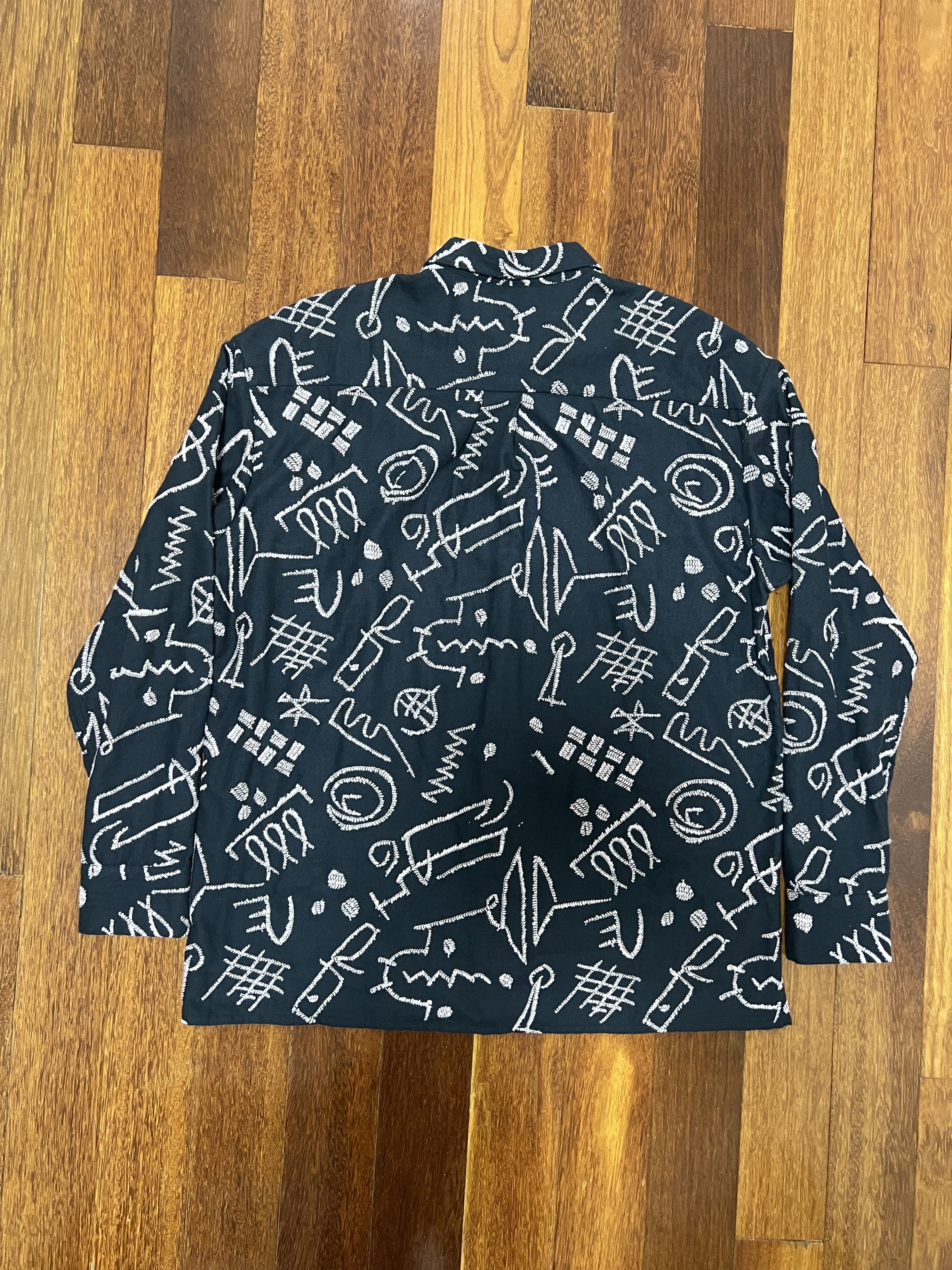 A Kind Of Guise 💚 AW22 A Kind Of Guise Derbin Shirt Notepad Embroidery NEW Size US M / EU 48-50 / 2 - 5 Thumbnail