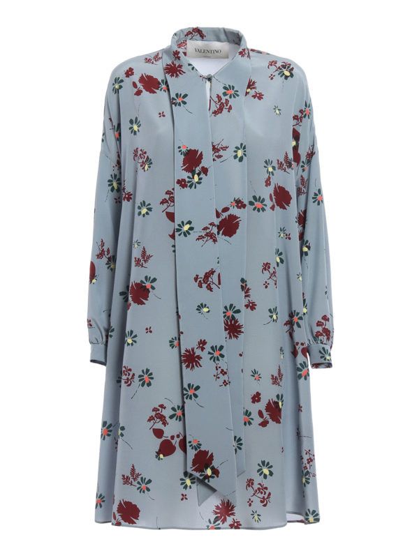 Valentino o1y0226 Mini Dress in Multicolor Size XS / US 0-2 / IT 36-38 - 1 Thumbnail