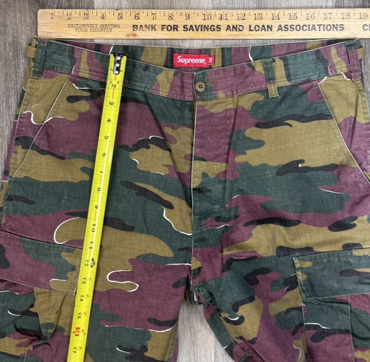 Supreme SUPREME SS18 JIGSAW CAMO SIZE 36 Size US 36 / EU 52 - 11 Thumbnail
