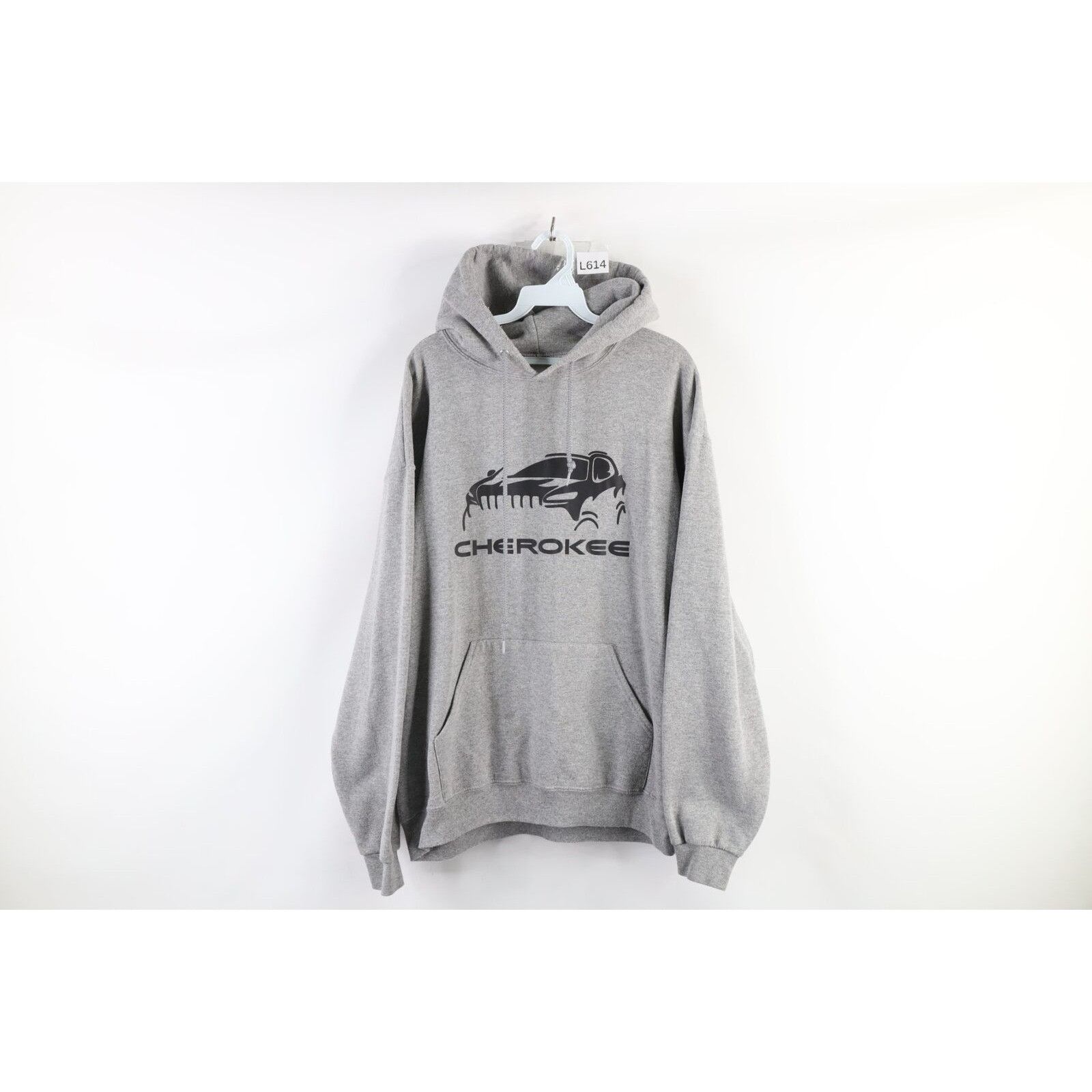 Vintage Vintage Spell Out Jeep Cherokee Hoodie Sweatshirt Size US XXL / EU 58 / 5 - 1 Thumbnail