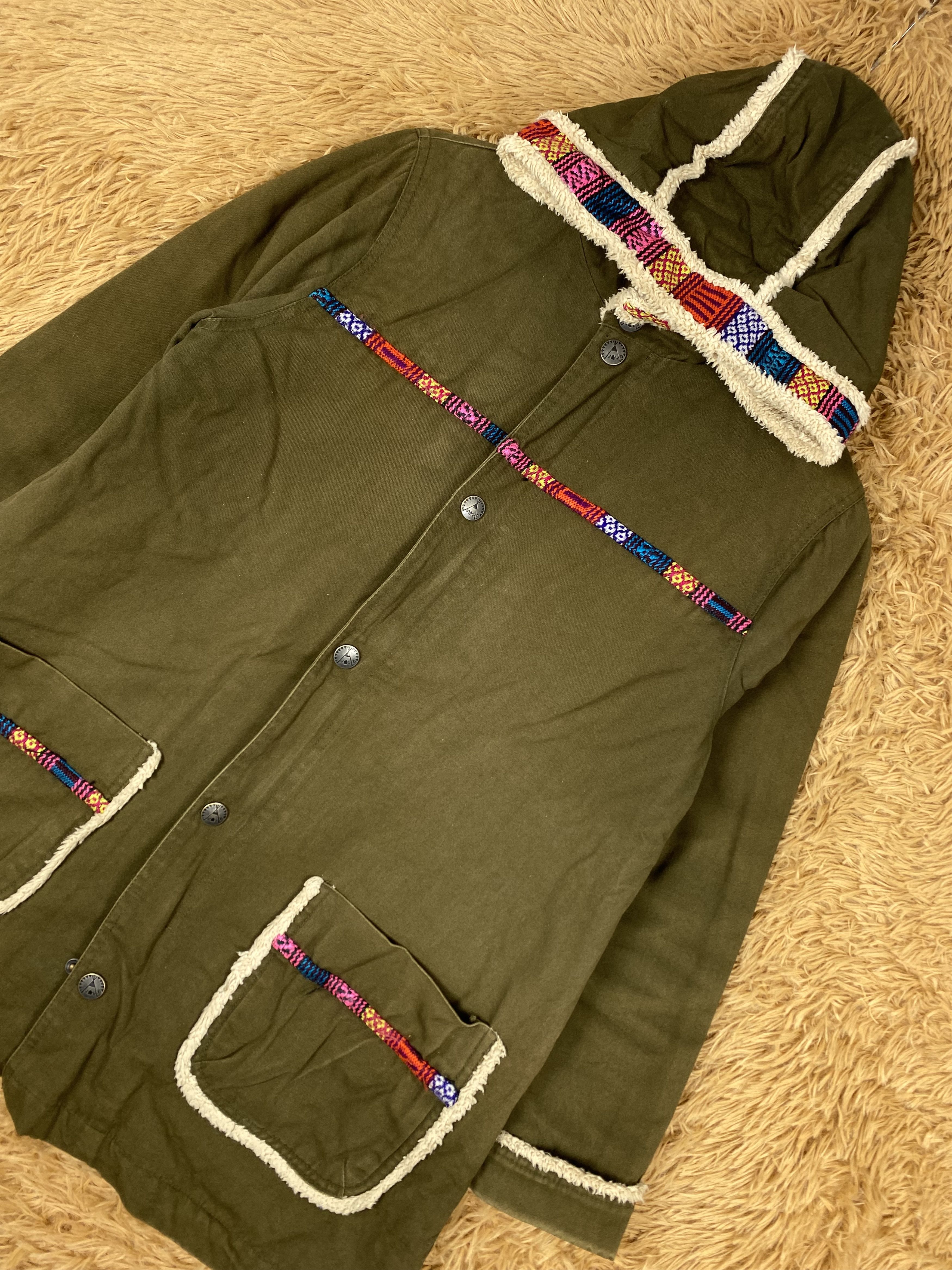 Japanese Brand Vintage Titicaca Fleece Lining Jacket DJ0945 Size US M / EU 48-50 / 2 - 3 Thumbnail