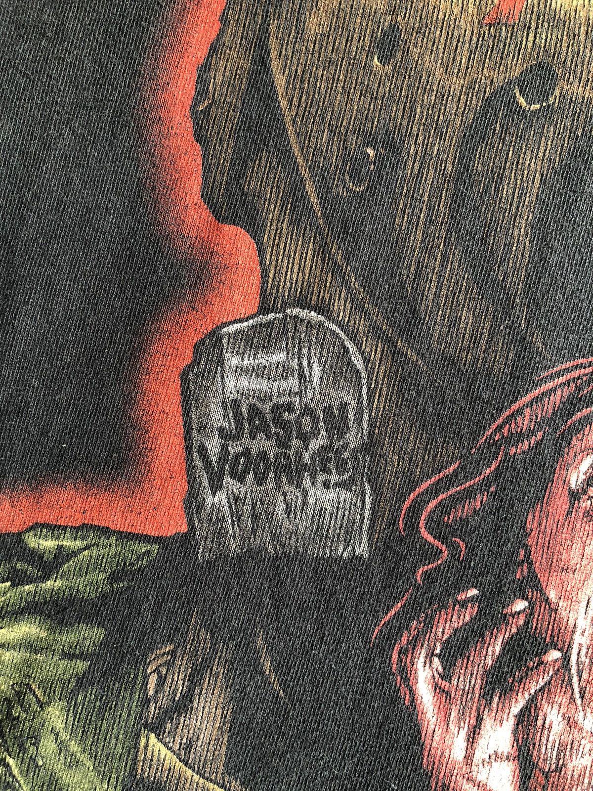 Expert Horror Vintage Friday The 13th Movie Jason Voorhess Long Sleeve Tee Size US XL / EU 56 / 4 - 7 Thumbnail