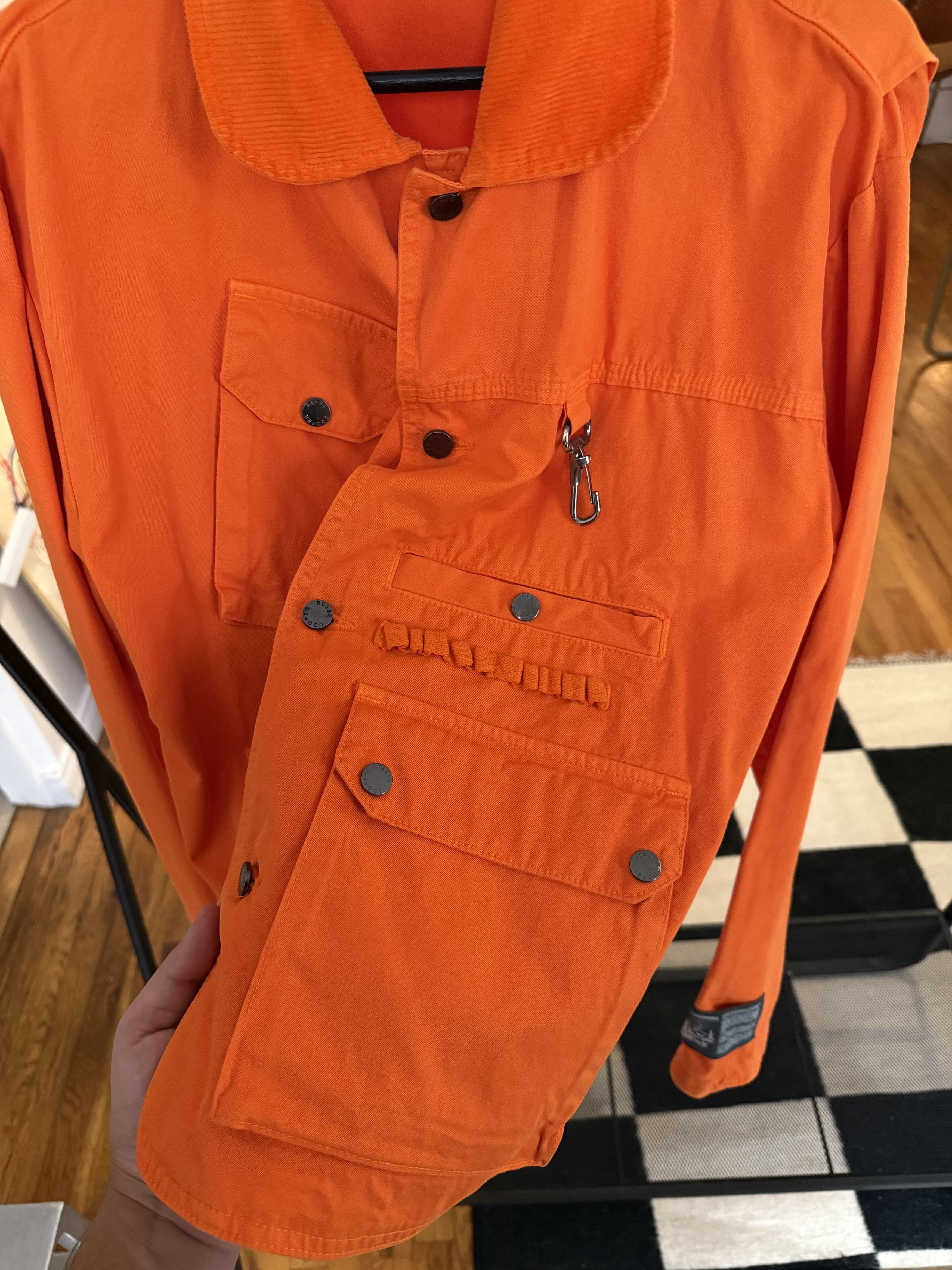 Reese Cooper Reece Cooper Orange Work Chore Coat Size US M / EU 48-50 / 2 - 7 Thumbnail