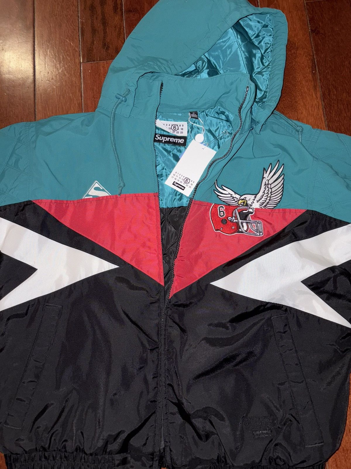 Maison Margiela × Supreme Supreme MM6 Maison Margiela Split Stadium Jacket Size US M / EU 48-50 / 2 - 5 Thumbnail