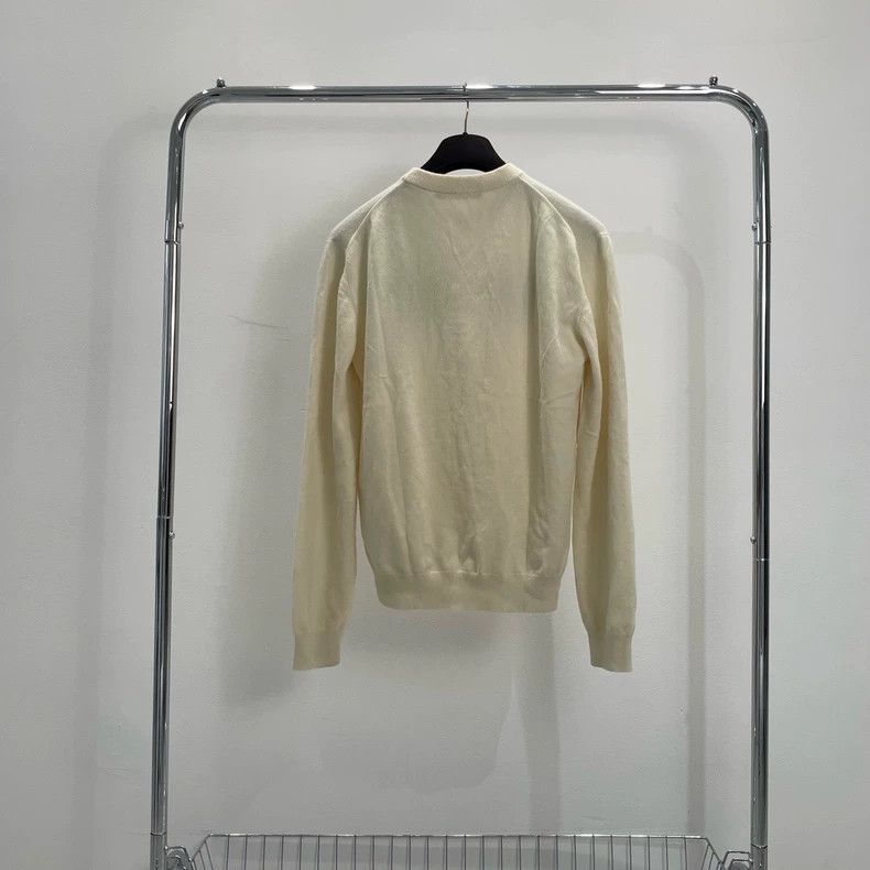 Louis Vuitton Louis Vuitton Knitted beige sweatshirt 2501-Nextarrow Size US M / EU 48-50 / 2 - 2 Thumbnail