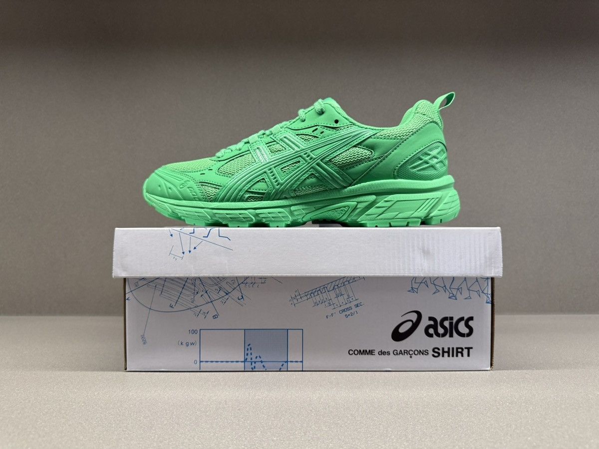 Asics × Comme des Garcons ASICS Gel-Nunobiki Comme des Garcons Shirt Green Size US 9 / EU 42 - 2 Thumbnail
