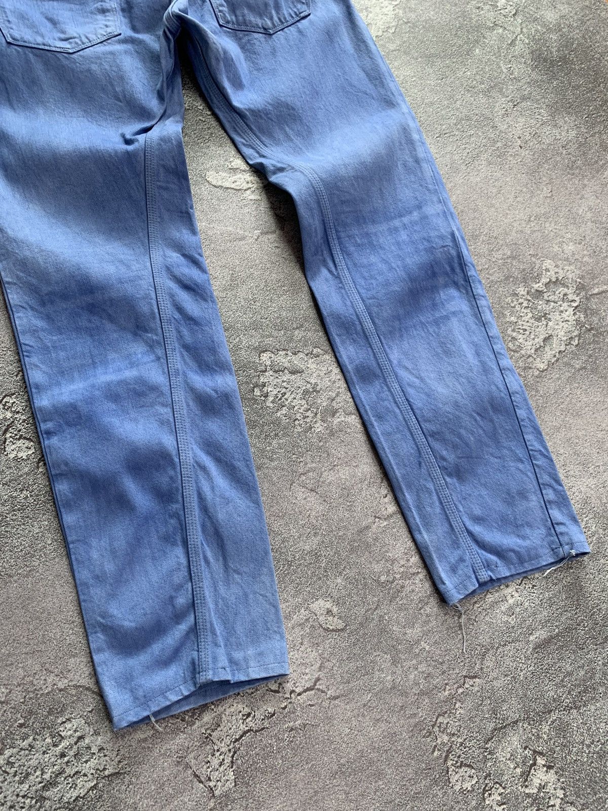 Diesel × Diesel Black Gold Diesel Black/Gold Demin Blue Pants Made in Italy size33 Size US 33 - 9 Thumbnail
