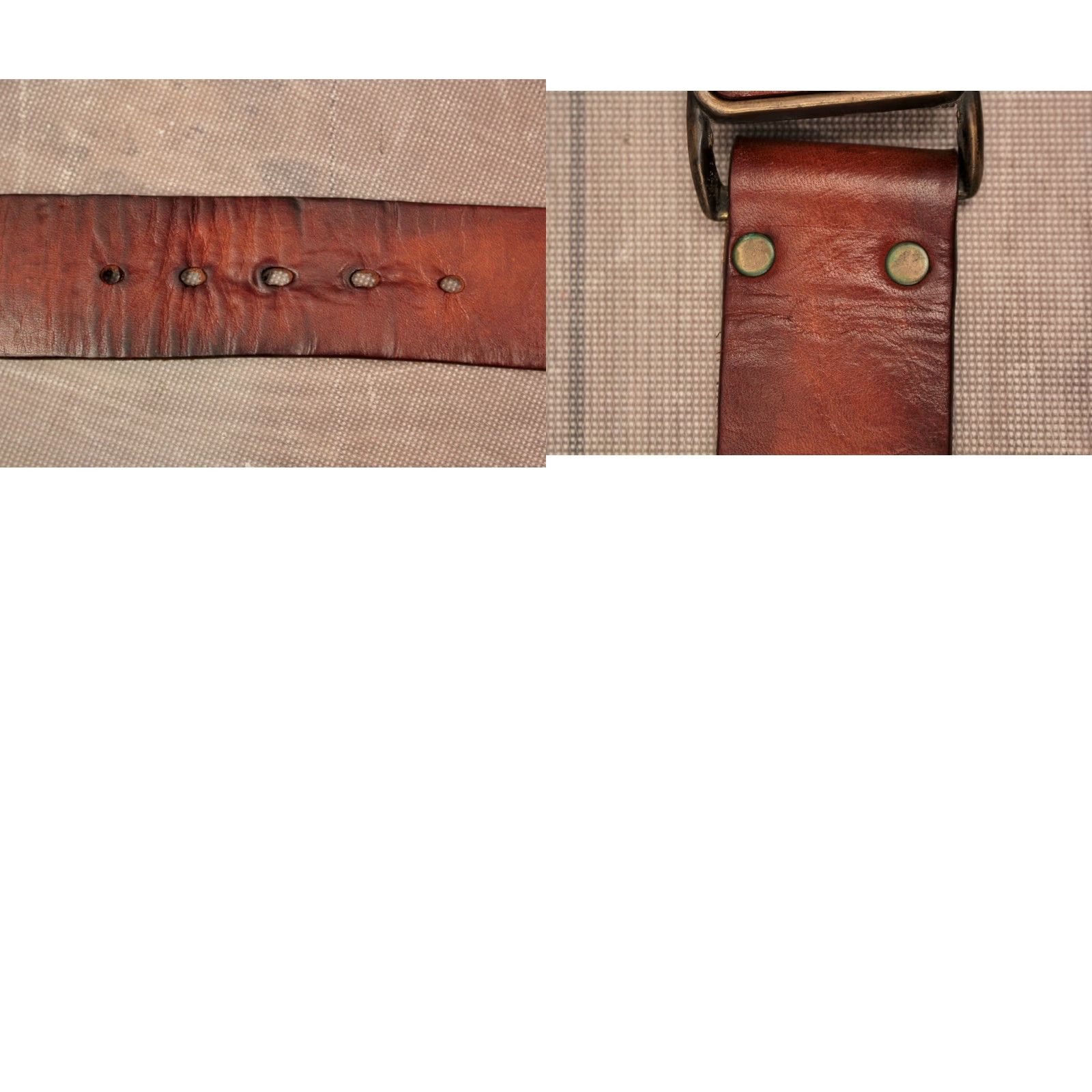Levi's VINTAGE Levi's Belt Casual Leather Size 32 Brown 1970s 70s Levi Strauss Mens Belt Size ONE SIZE - 8 Thumbnail