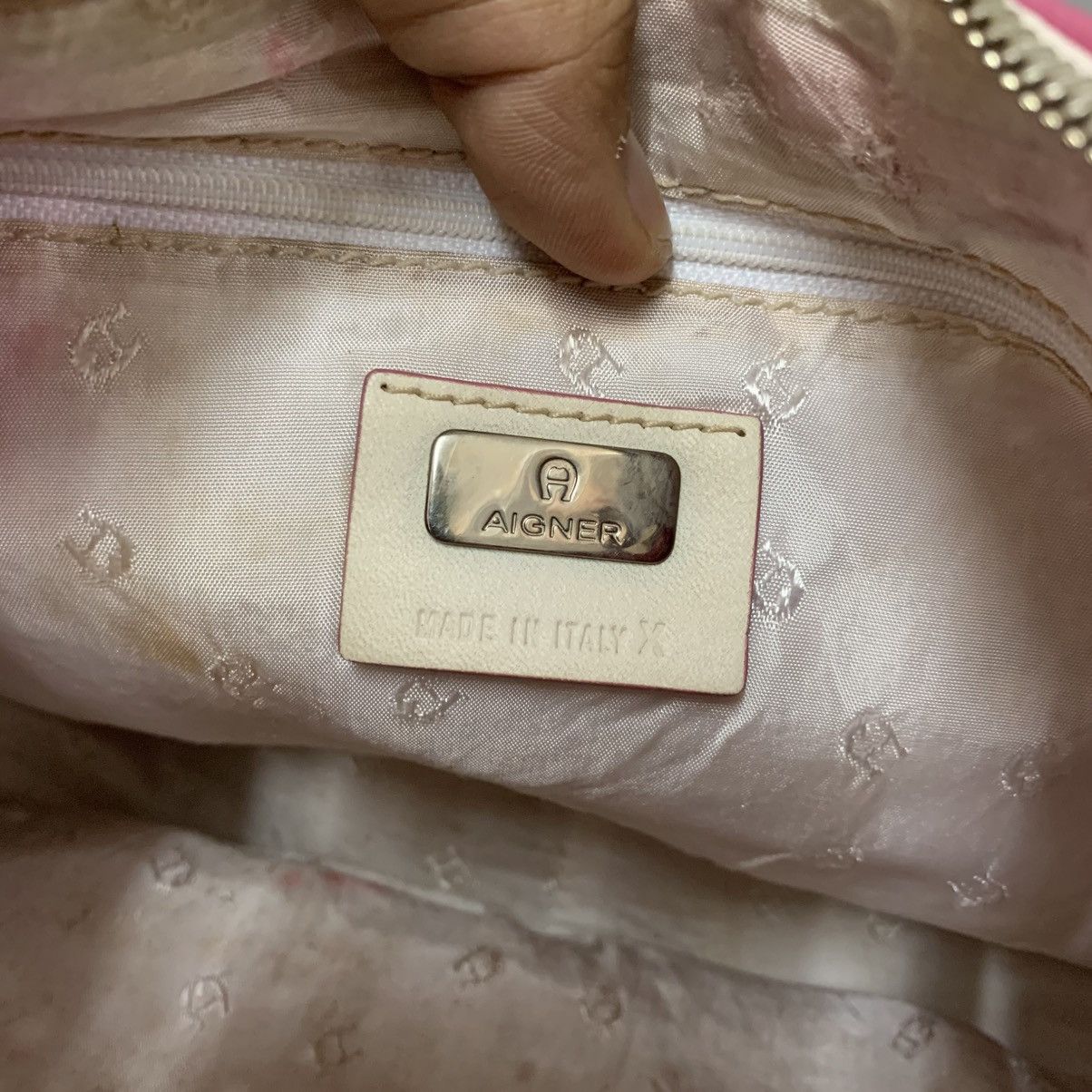 Aigner Aigner Leather Pink Slingbag Size ONE SIZE - 10 Thumbnail
