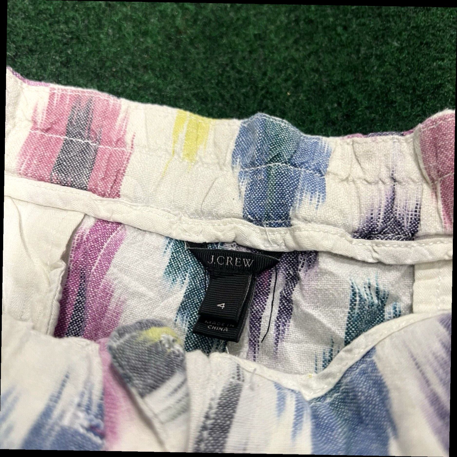 J.Crew J Crew Chino Shorts Womens Size 4 Colorful Summer Outdoors Size 25" / US 0 / IT 36 - 3 Thumbnail