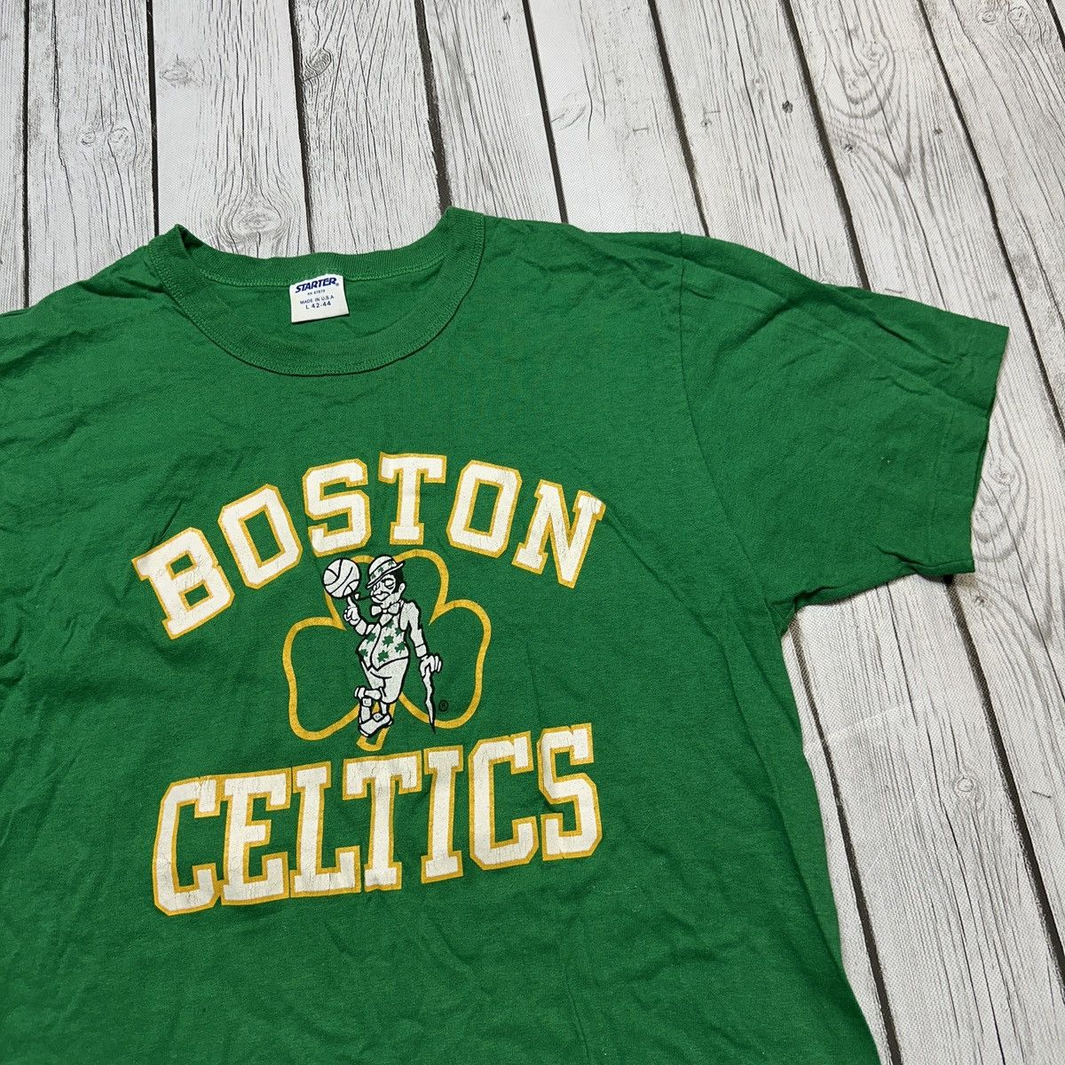 NBA × Starter × Vintage Vintage Boston Celtics tee Size US L / EU 52-54 / 3 - 3 Thumbnail