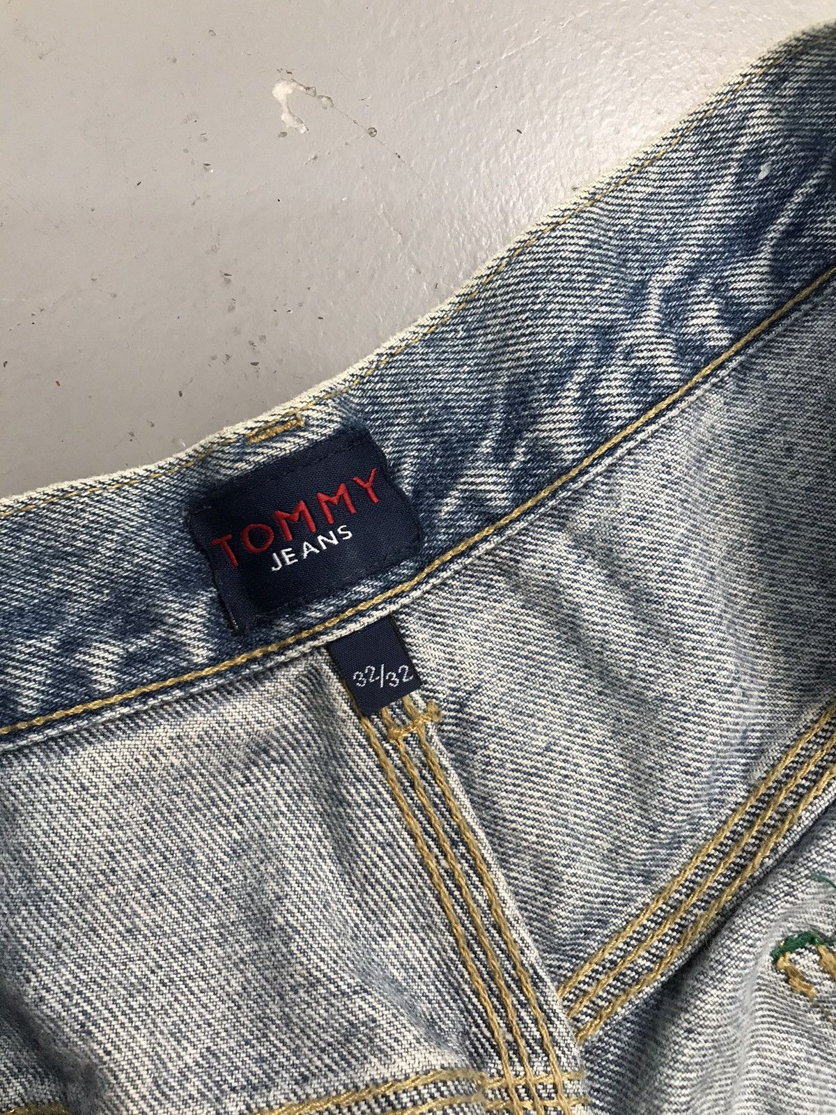 Tommy Hilfiger × Vintage Vintage Tommy Hilfiger baggy carpenter denim Size US 32 / EU 48 - 7 Thumbnail