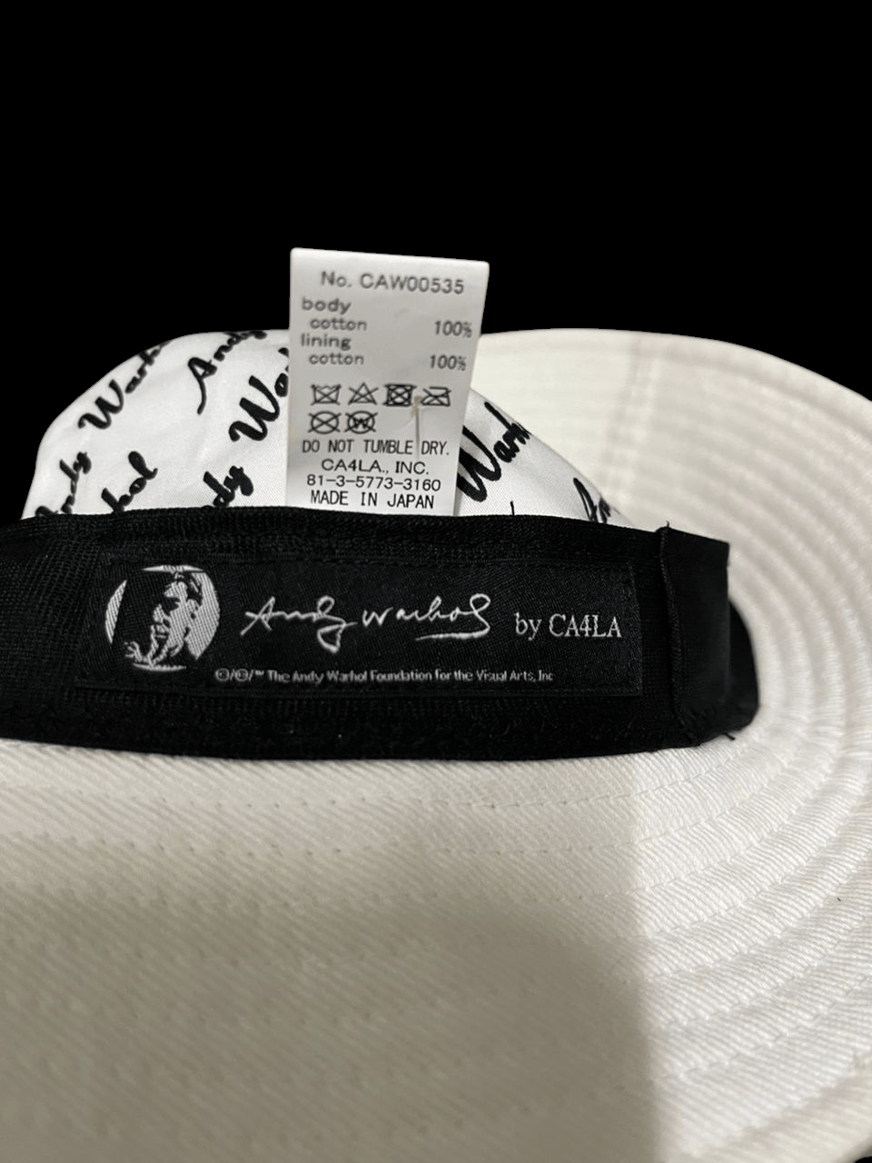 Andy Warhol Andy Warhol Bucket Hat Size ONE SIZE - 2 Thumbnail
