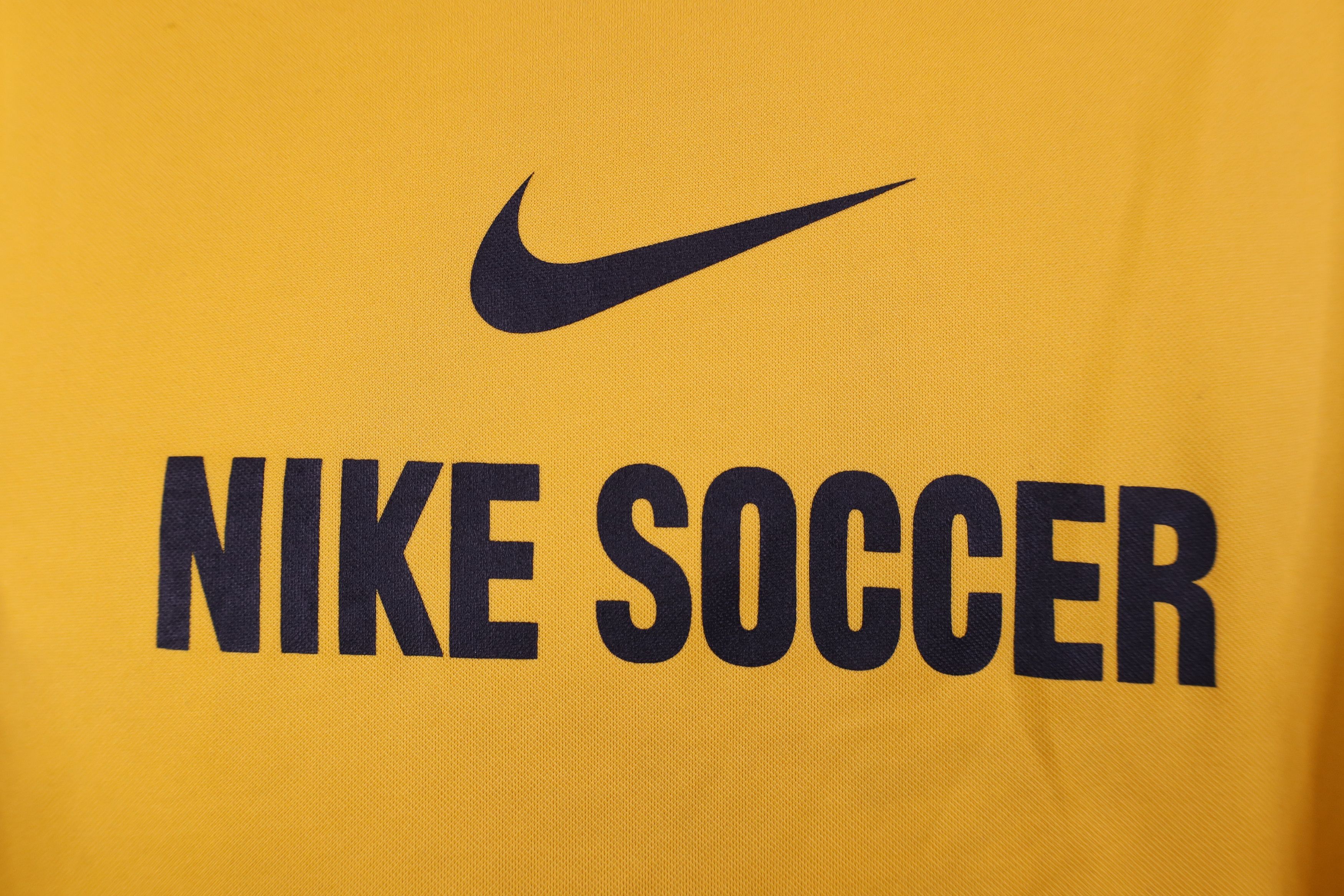 Nike Nike Soccer Spell Michigan Jaguars FC Soccer Jersey Yellow Size S / US 4 / IT 40 - 13 Thumbnail