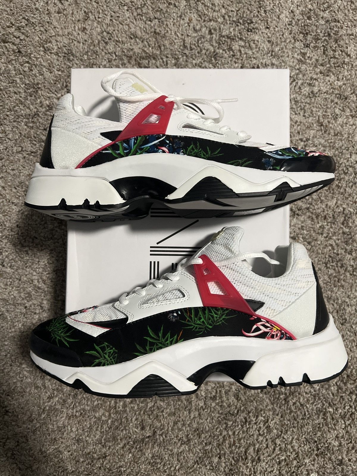 Kenzo Kenzo sonic sea lily sneakers Size US 8.5 / EU 41-42 - 2 Thumbnail