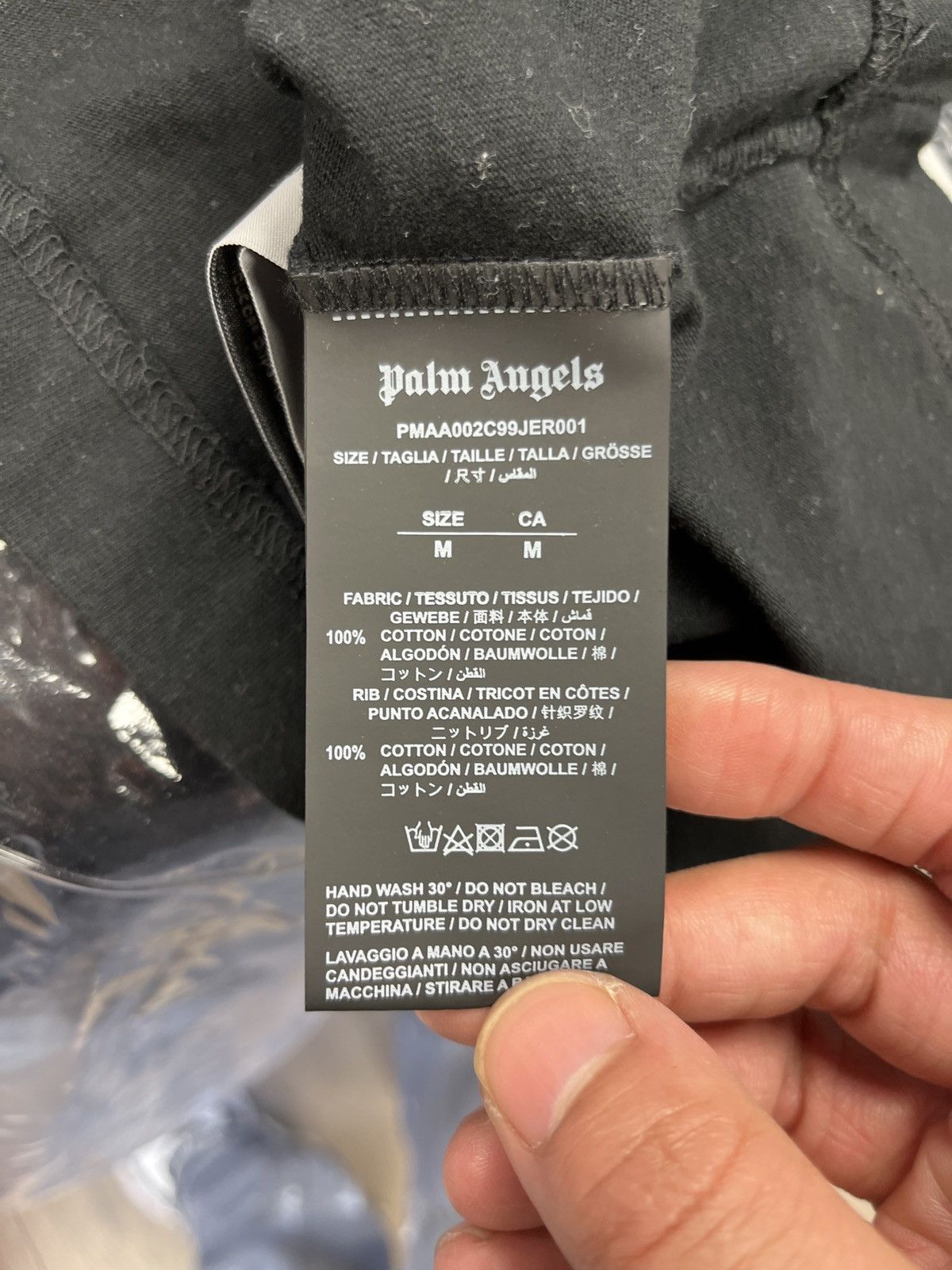 Palm Angels Palm Angels Back Logo T Shirt Size US M / EU 48-50 / 2 - 7 Thumbnail