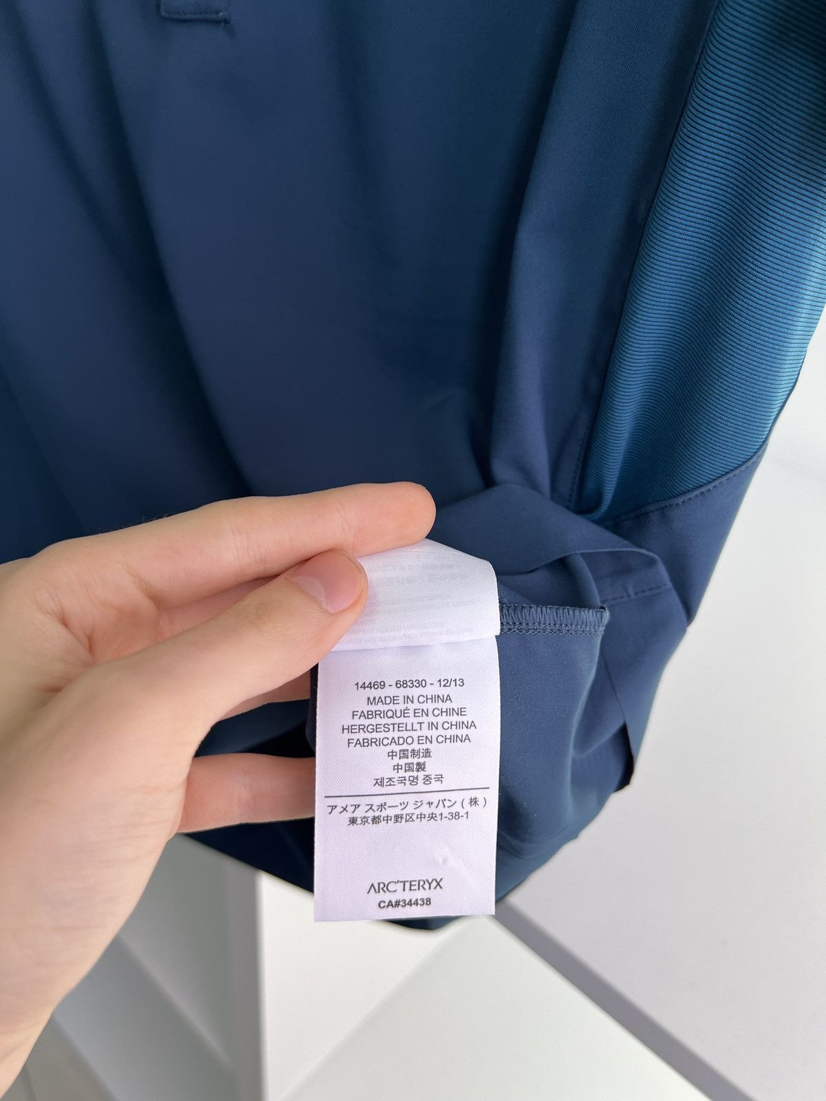 Arc'teryx × Vintage Vintage Arc'teryx Blue tee Size US S / EU 44-46 / 1 - 11 Thumbnail