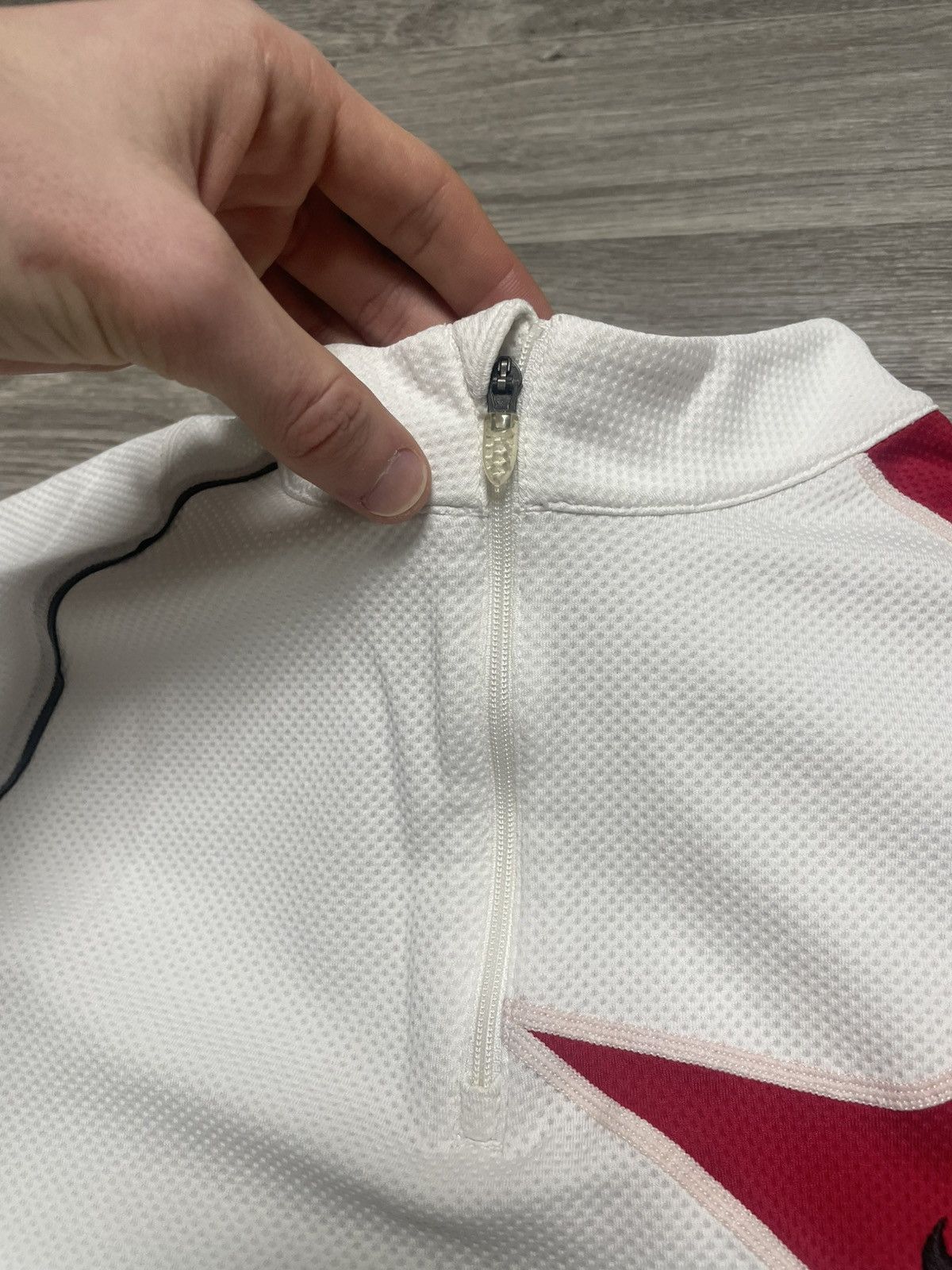 Nike Vintage Nike Fit Sportswear Half Zip-Up T-Shirt Size US L / EU 52-54 / 3 - 8 Thumbnail
