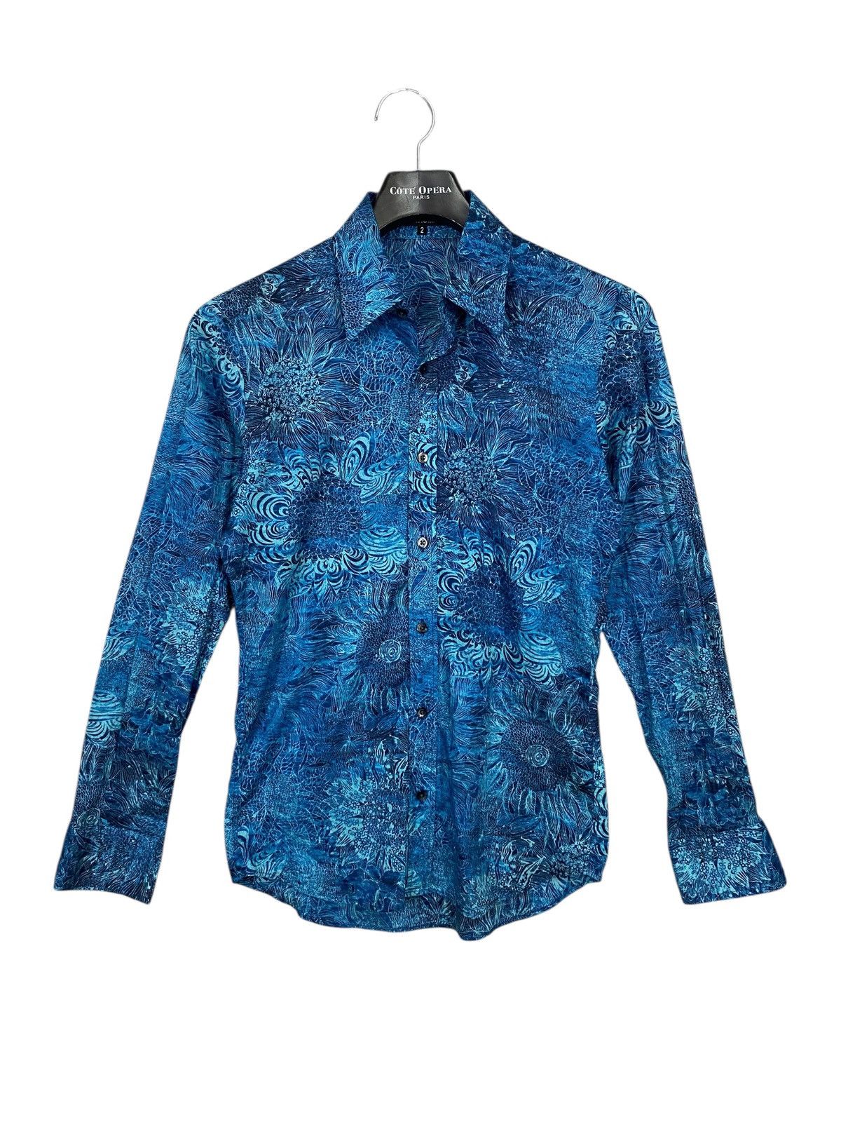 5351 POUR LES HOMMES 5351 pour les hommes flower shirt button very rare size 2 Size US M / EU 48-50 / 2 - 1 Thumbnail