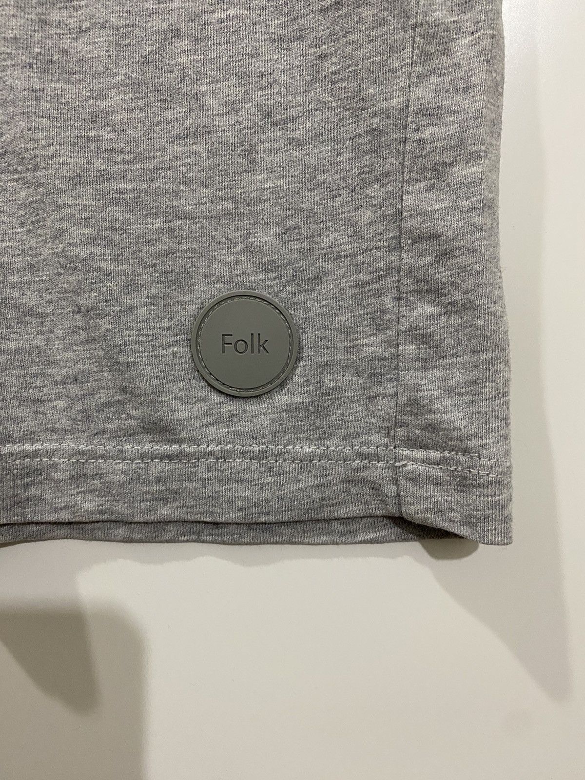 Folk Folk Grey Geometric Graphic T-Shirt Size US M / EU 48-50 / 2 - 2 Thumbnail