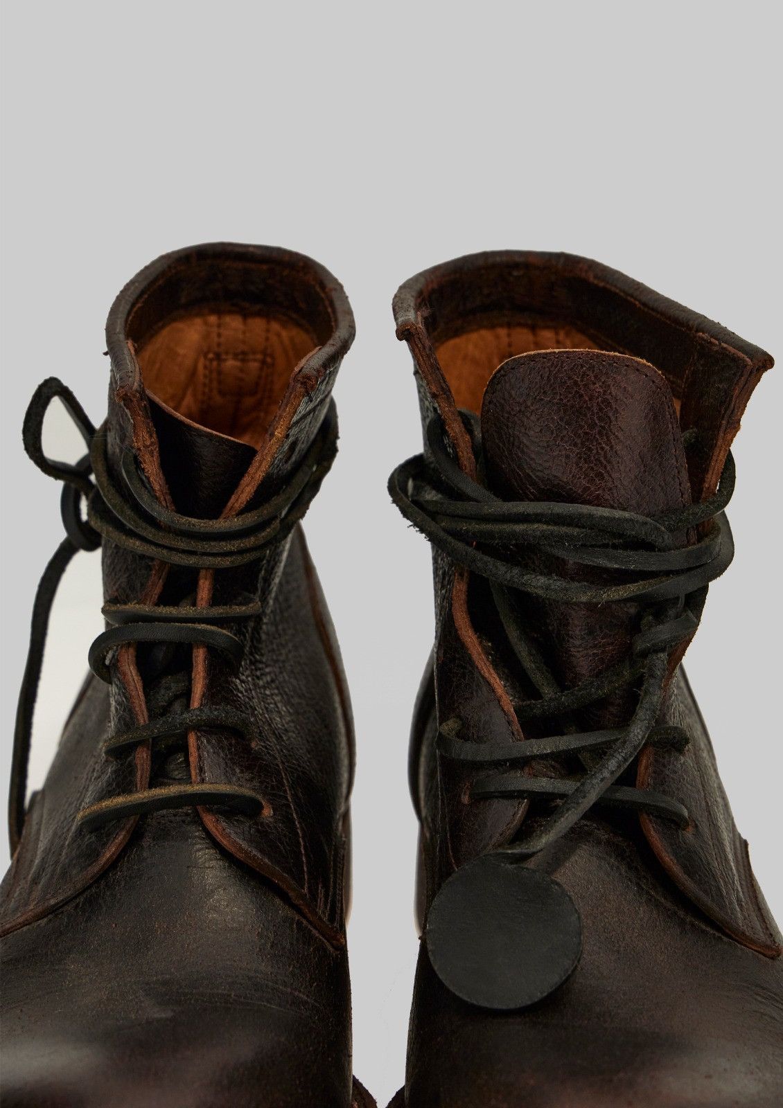 Carpe Diem CARPE DIEM NOS VINTAGE Stivale mid stringato S52W Size US 7 / EU 40 - 3 Thumbnail