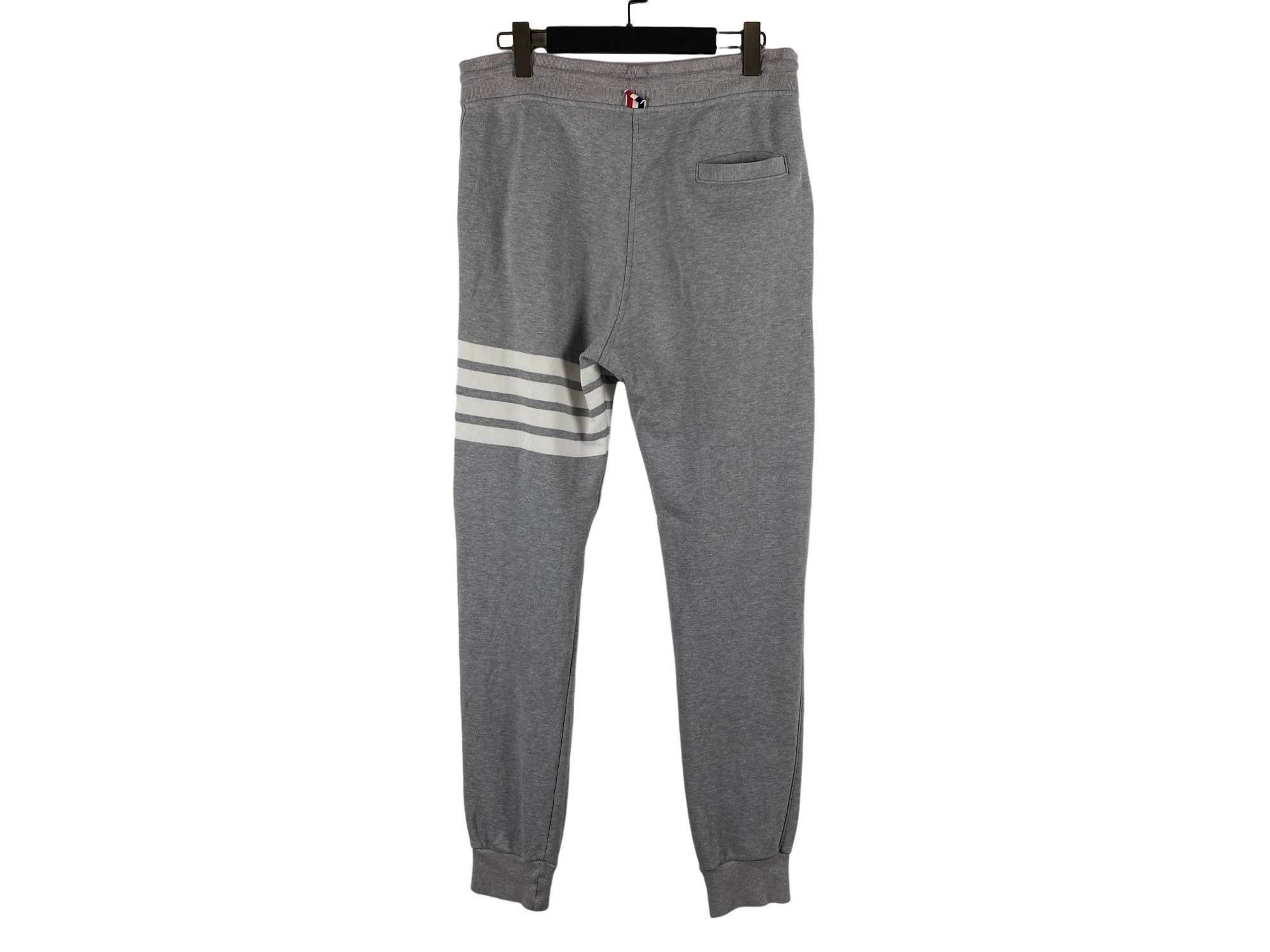 Thom Browne Thom Browne Knit Gray Sweatpants Size 2 Size US 32 / EU 48 - 2 Thumbnail