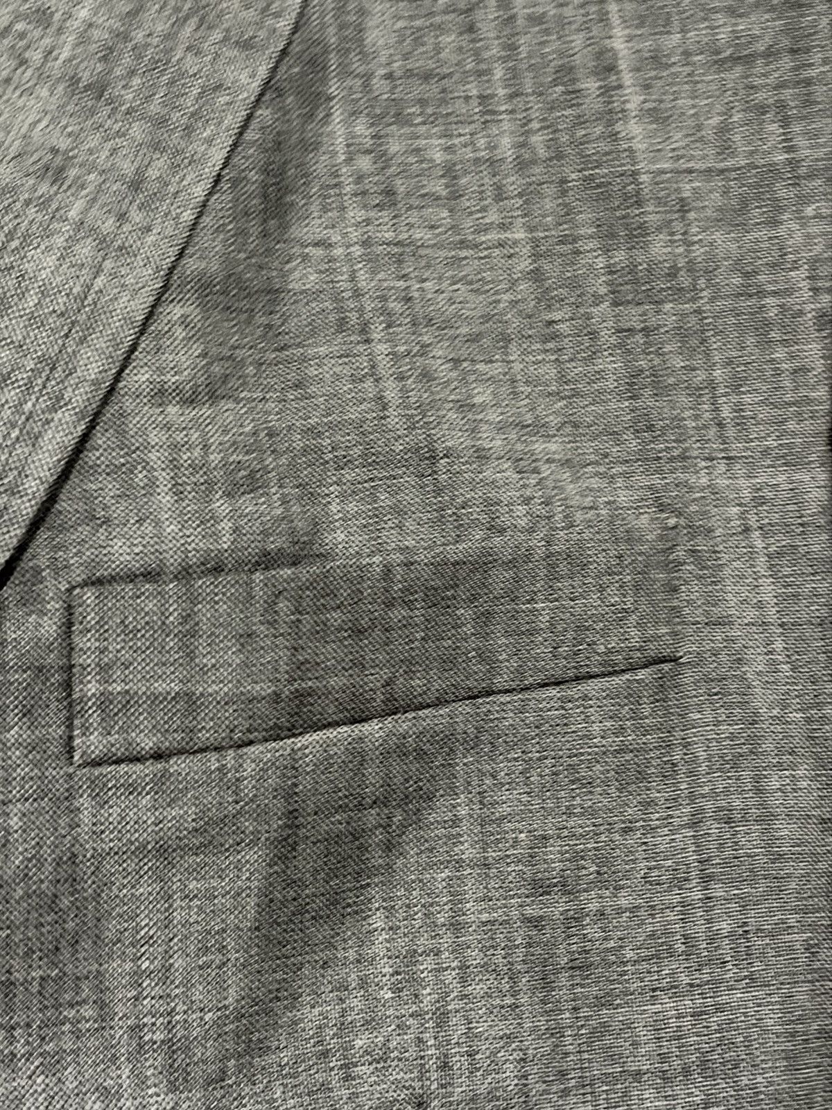 Chaps Ralph Lauren Chaps Suit Jacket 100% Wool 2 Button Blazer Formal Business Size 46R - 2 Thumbnail