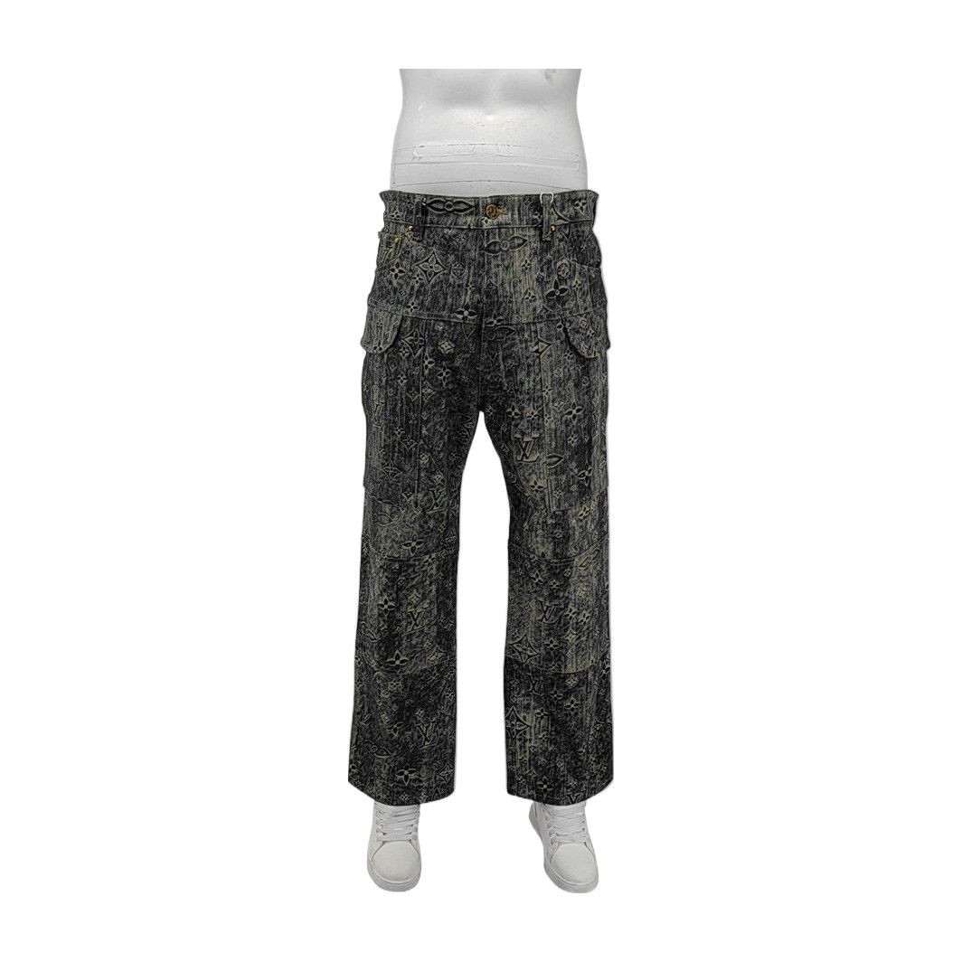 Louis Vuitton Louis Vuitton Monogram Denim Jeans Size 31 Size US 31 - 1 Thumbnail