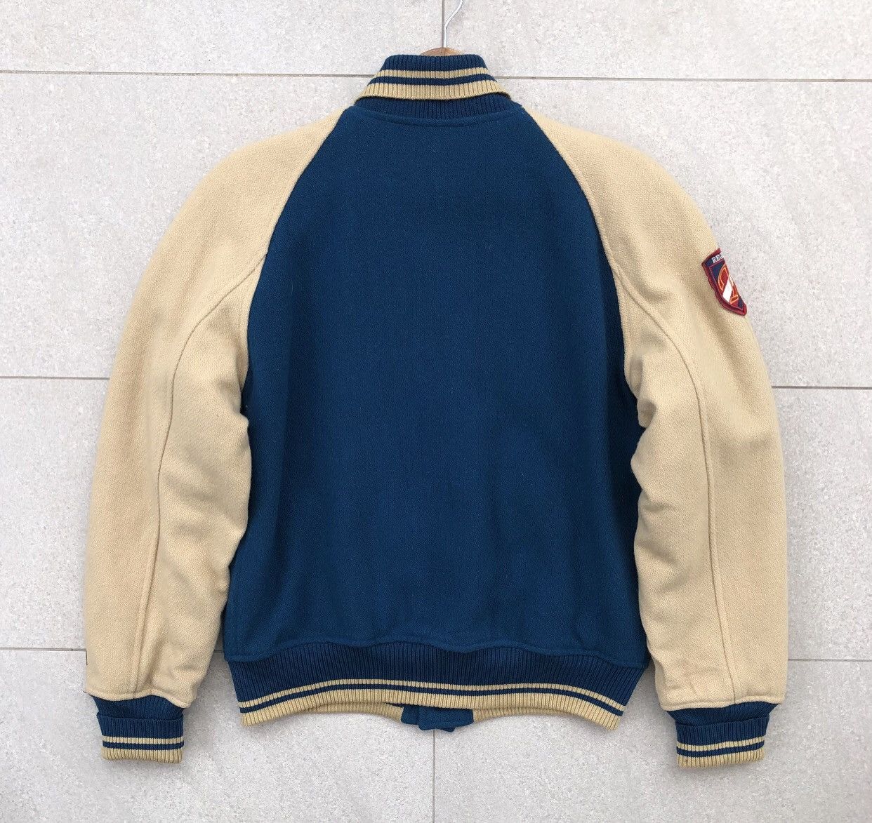 Vintage Vintage REGATTA Club Wool Varsity Jacket Size US M / EU 48-50 / 2 - 10 Thumbnail