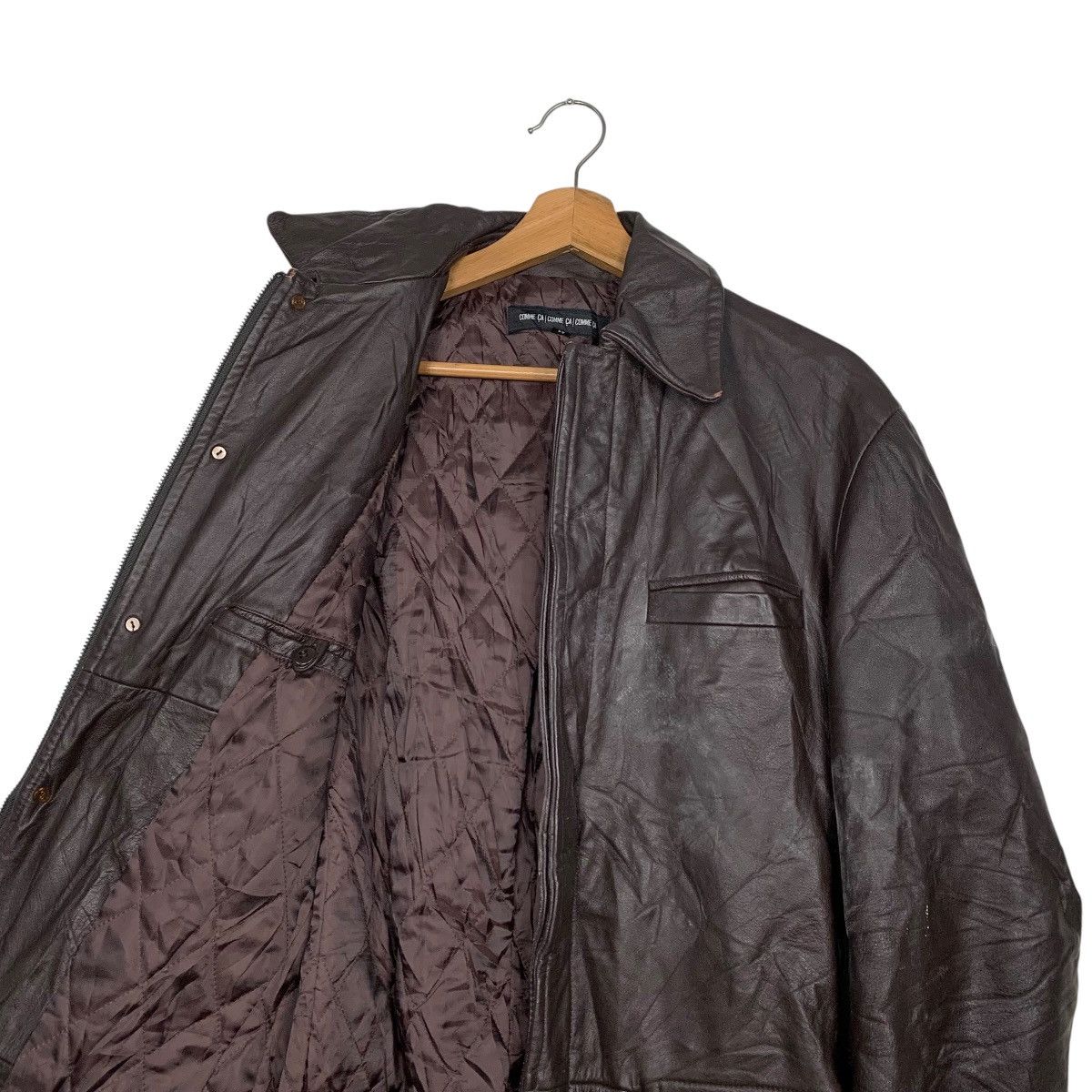Comme Ca Ism Comme Ca Leather Jacket Size US S / EU 44-46 / 1 - 10 Thumbnail