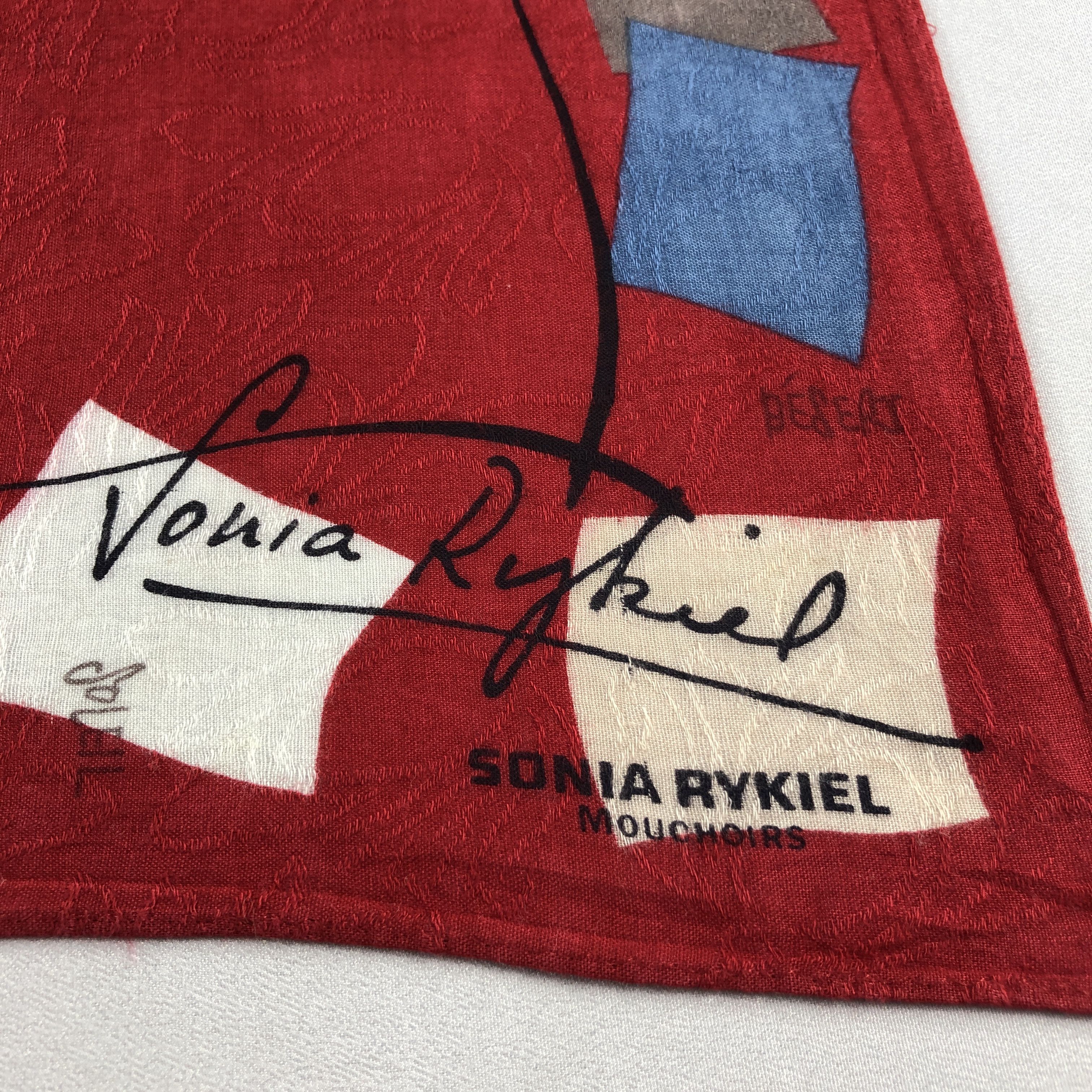 Sonia Rykiel × Vintage Sonia Rykiel Handkerchief Neckerchief Bandana H2575 Size ONE SIZE - 3 Thumbnail
