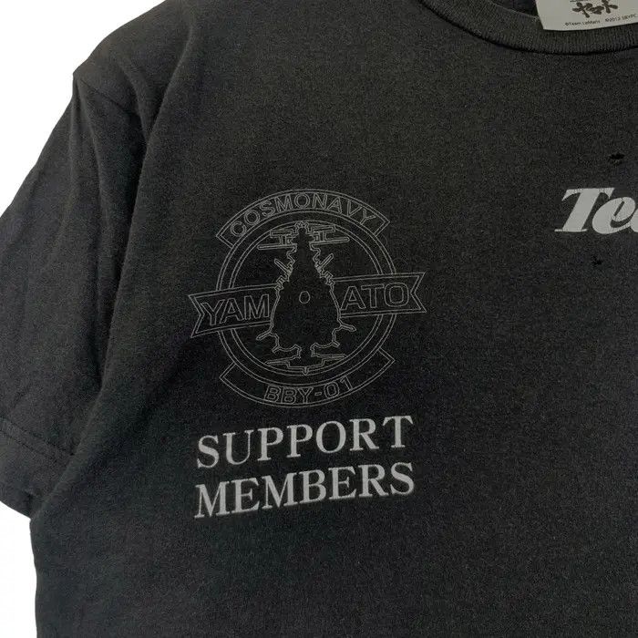 Vintage ANIME SPACE BATTLESHIP YAMATO x Team Le Mans Tee Shirt Size US S / EU 44-46 / 1 - 4 Thumbnail