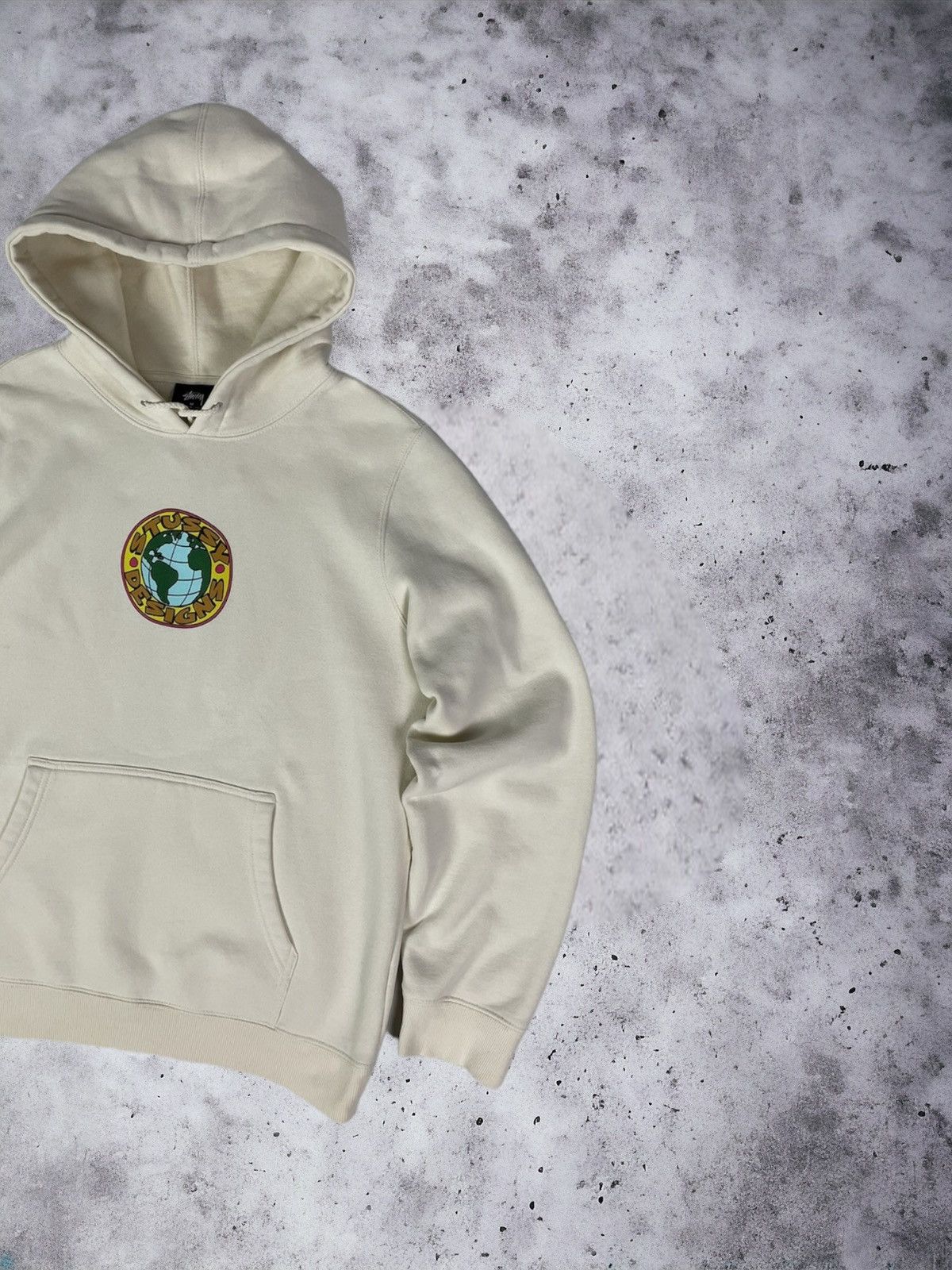 Stussy globe hoodie sale