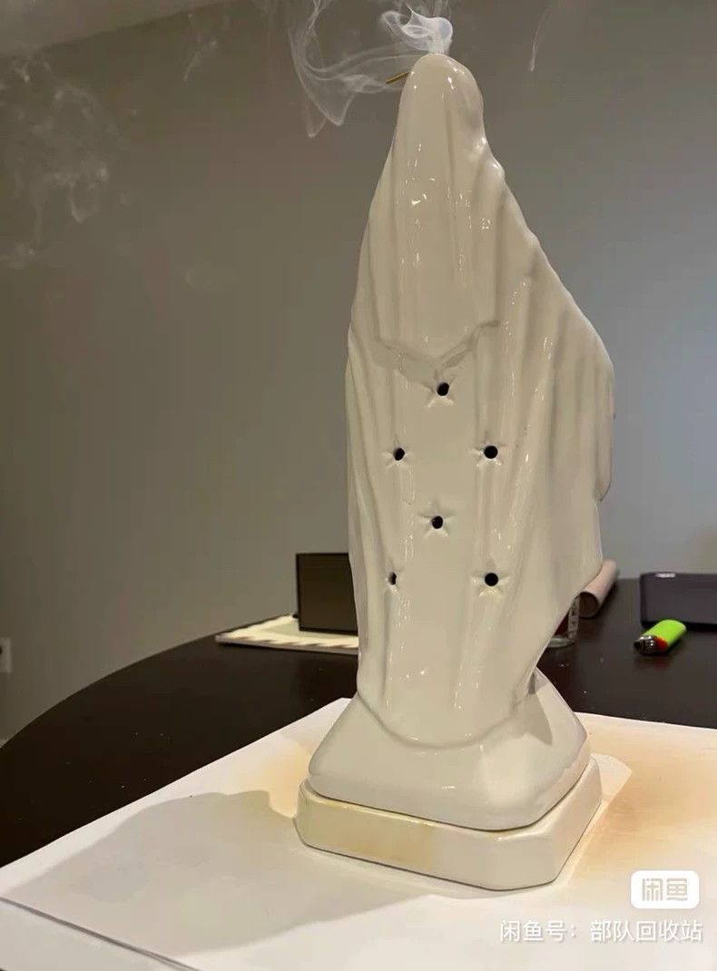 Wacko Maria wacko maria White Madonna incense burner Size ONE SIZE - 1 Thumbnail