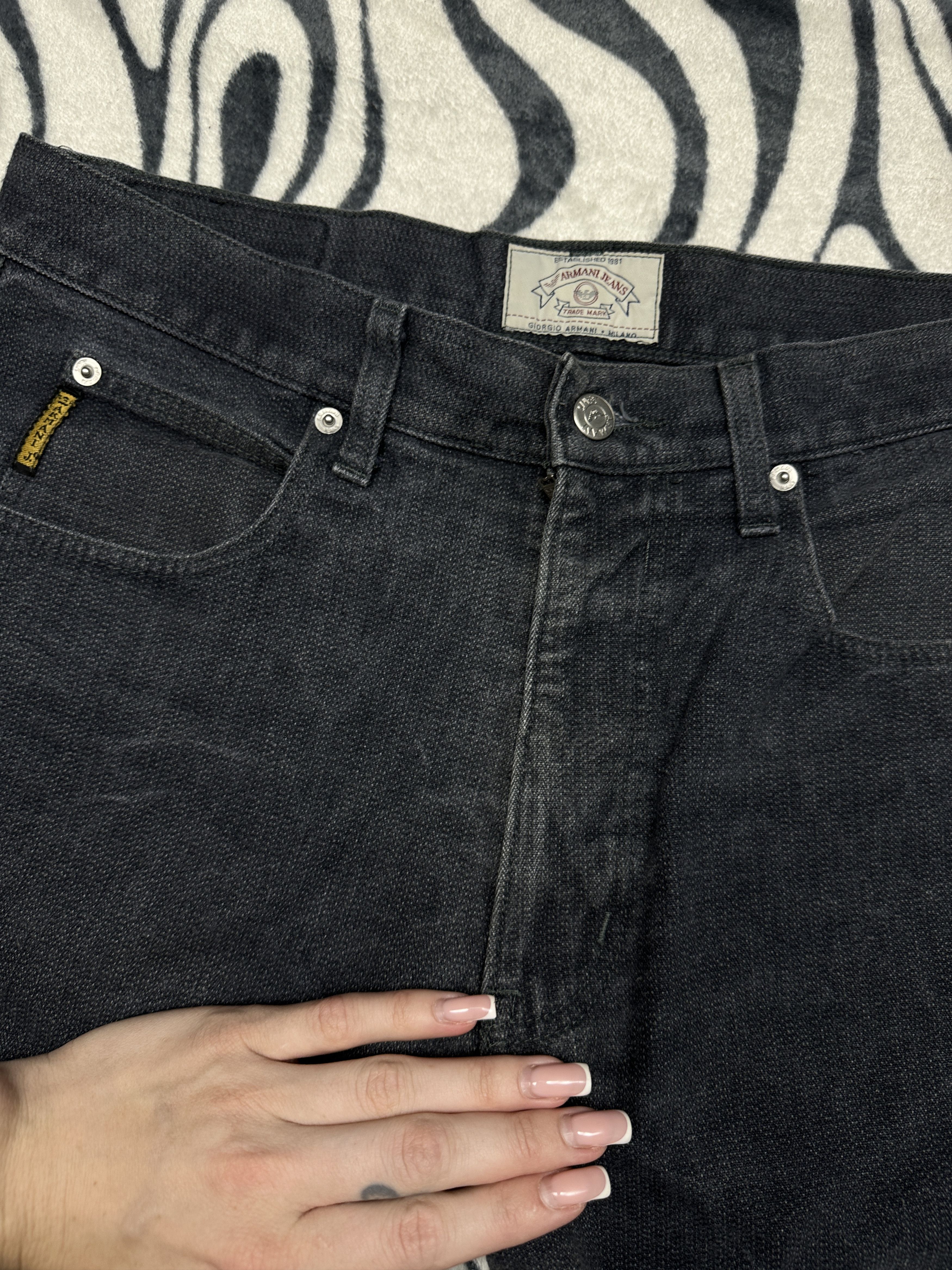 Armani Armani Jeans 90s Vintage Denim Pants Jeans Made in Italy Size US 34 / EU 50 - 6 Thumbnail
