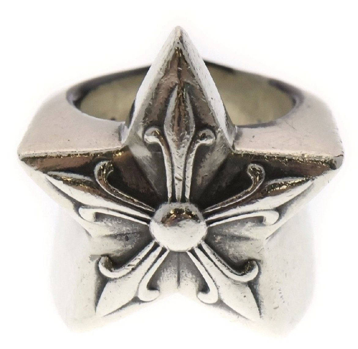 Chrome Hearts CHROME HEARTS Large Star Silver Ring Size ONE SIZE - 4 Thumbnail