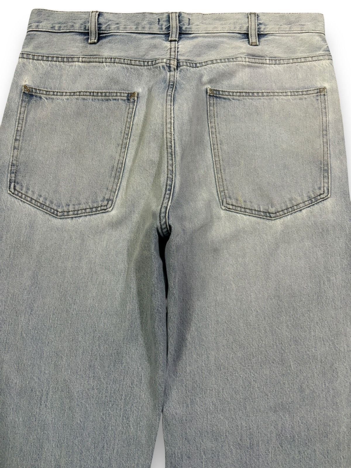 Lemaire × Uniqlo Vintage Lemaire x Uniqlo Baggy Tapered Distressed Jeans Size US 34 / EU 50 - 11 Thumbnail