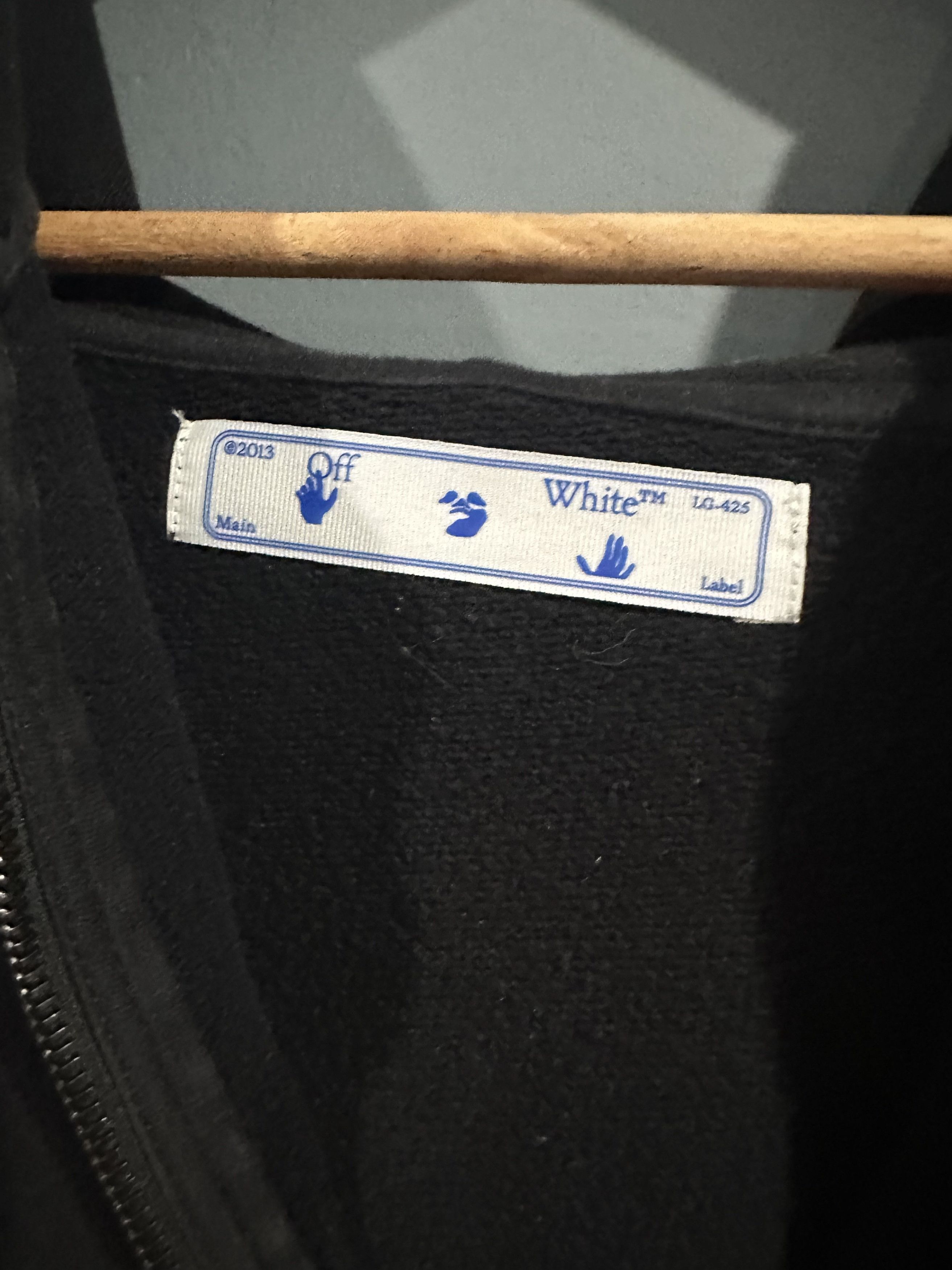 Off-White Black & White Kiss 21 Hoodie Size US XXL / EU 58 / 5 - 5 Thumbnail