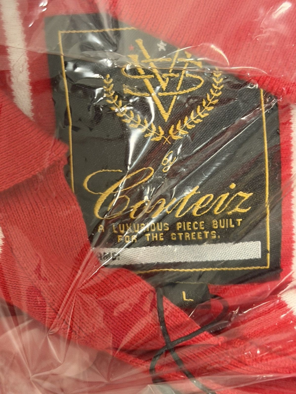 Corteiz Corteiz Monde Knit LS Jersey (Red) Size L – Brand New Size US L / EU 52-54 / 3 - 5 Thumbnail
