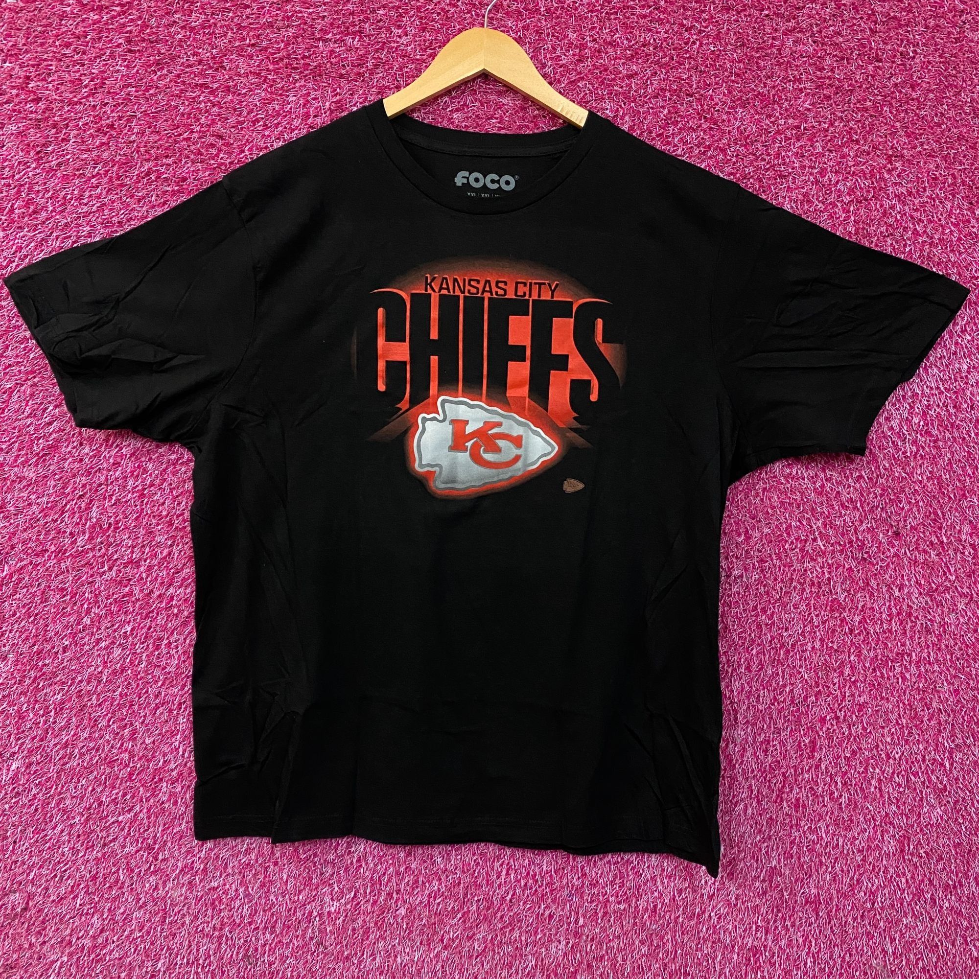 NFL FOCO NFL Kansas City Chiefs Team Logo Graphic T-Shirt 2XL Size US XXL / EU 58 / 5 - 1 Thumbnail