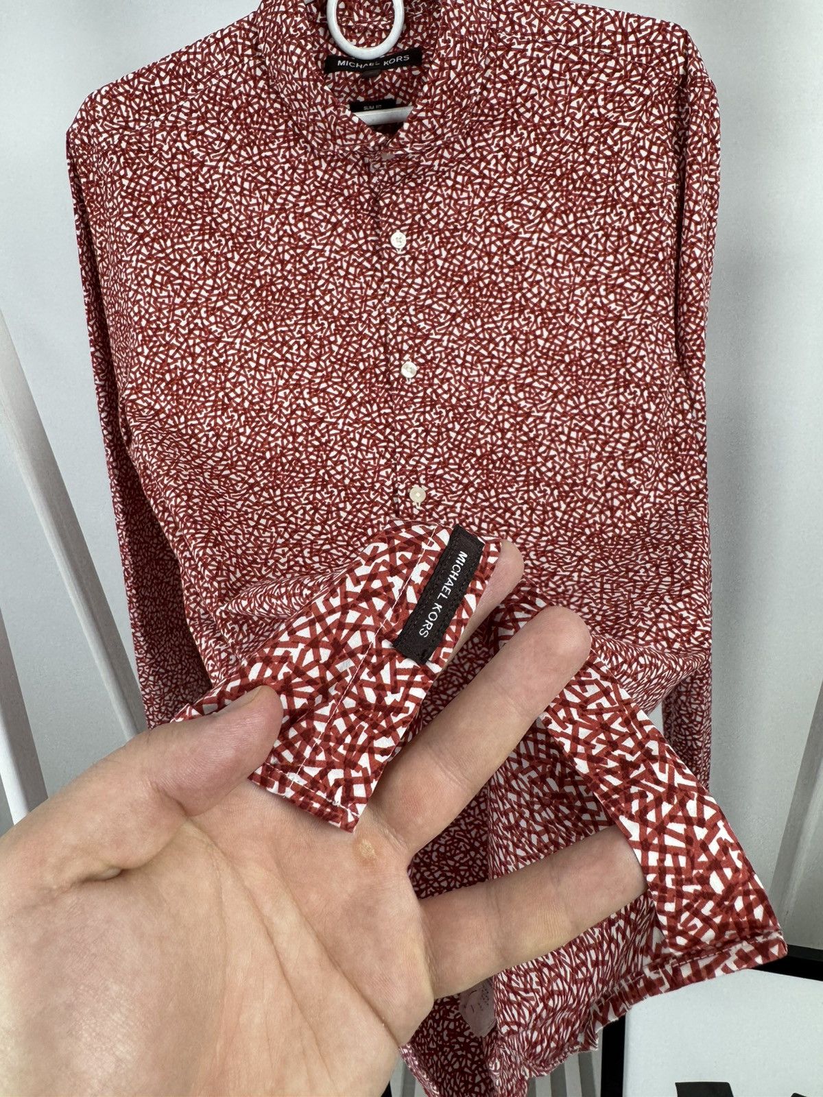 Michael Kors Michael Kors Slim Fit Shirt Size US M / EU 48-50 / 2 - 4 Thumbnail