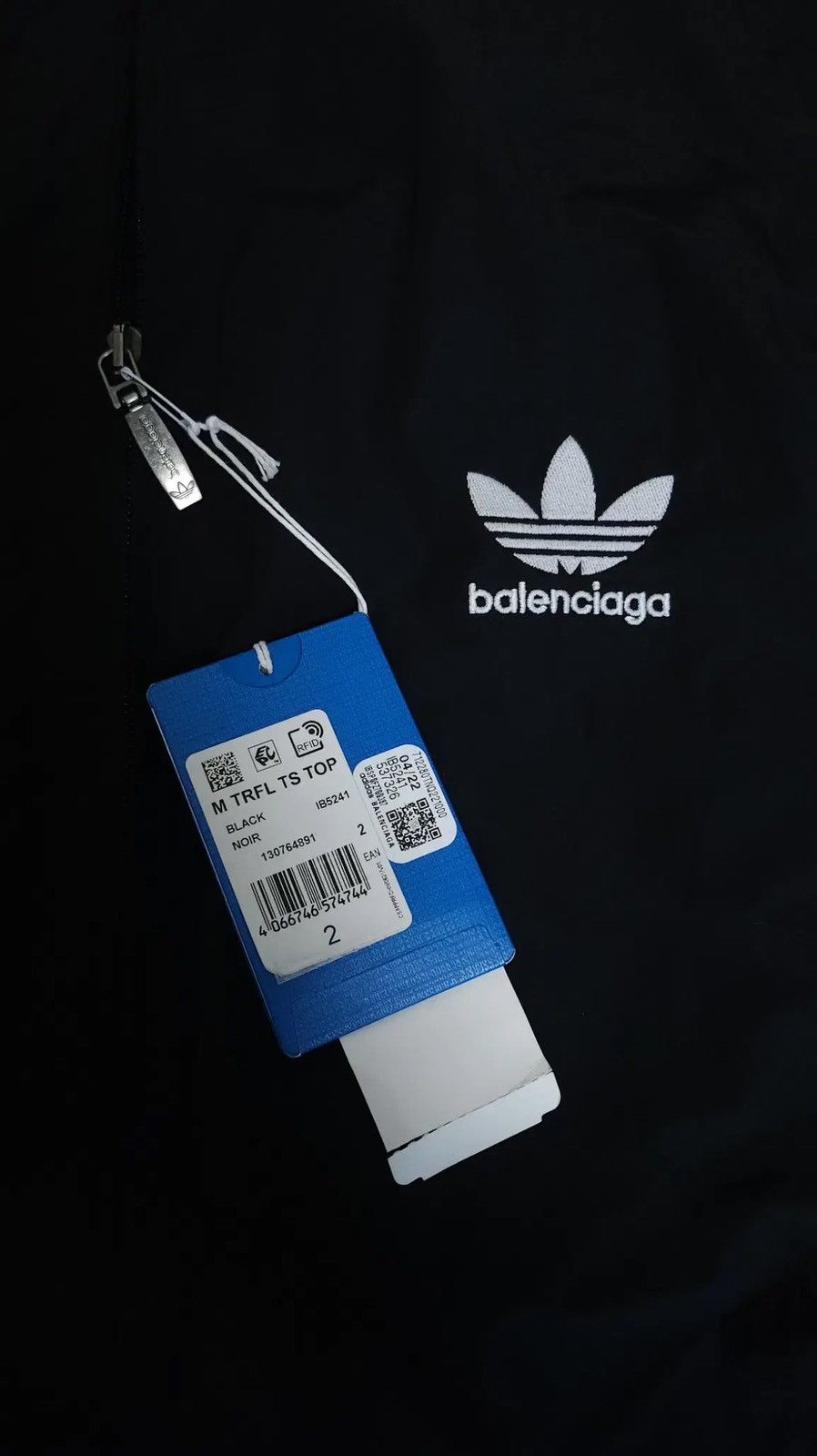 Balenciaga Balenciaga X Adidas Poplin Track Jacket Size US M / EU 48-50 / 2 - 4 Thumbnail