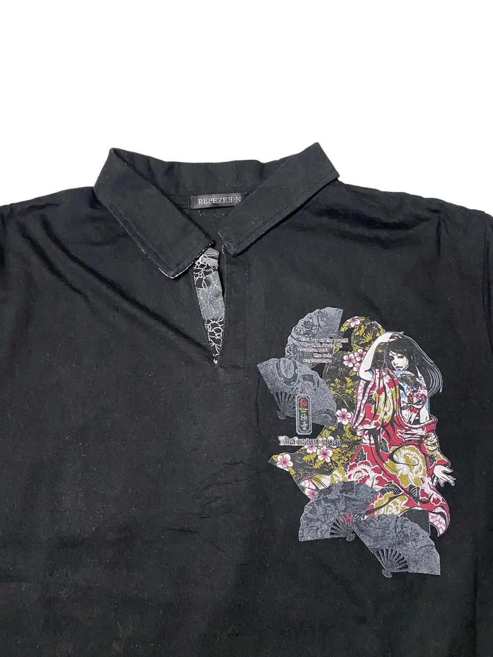 Japanese Brand Repezeen Harmony Traditional Japan Girl Size US M / EU 48-50 / 2 - 2 Thumbnail