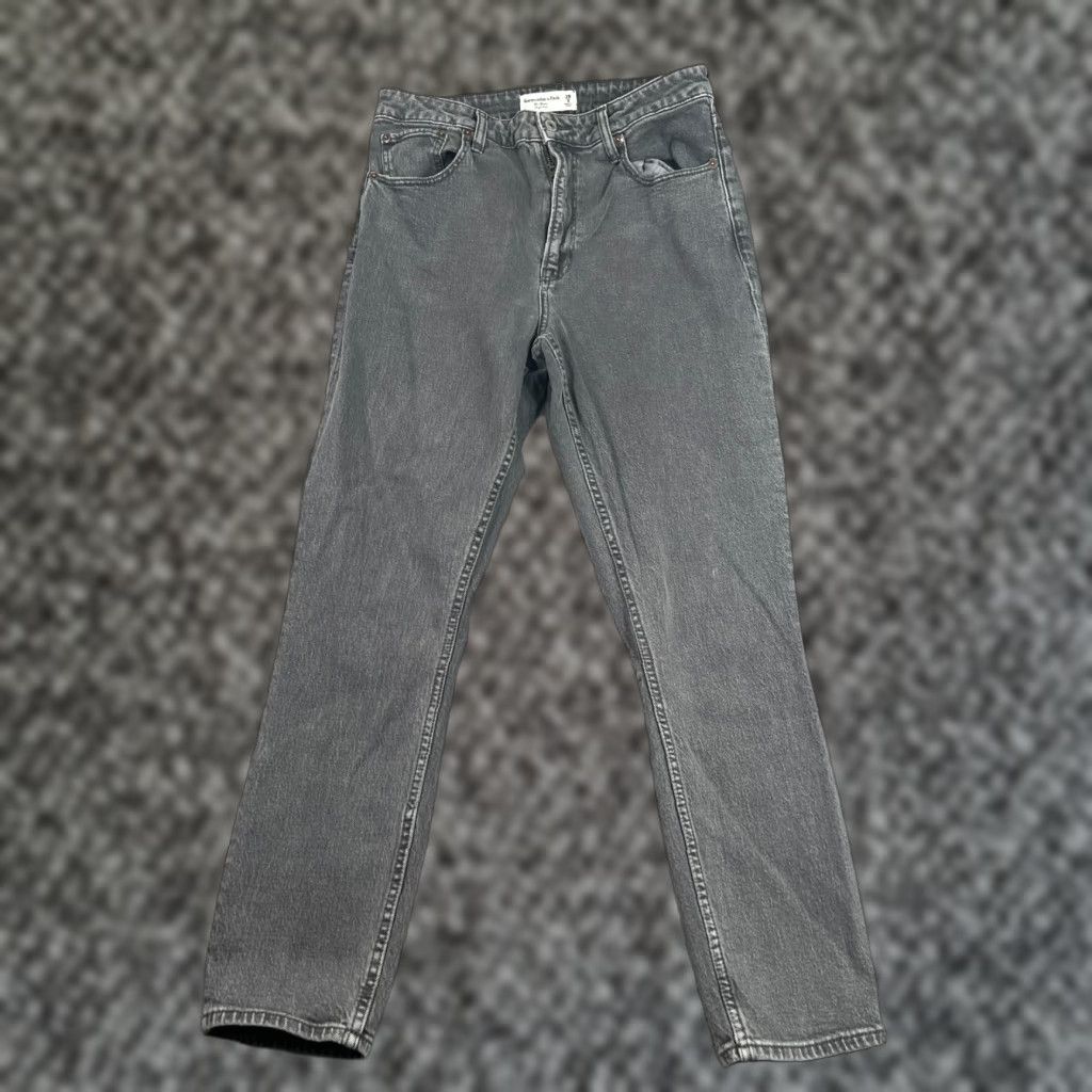 Abercrombie & Fitch Abercrombie & Fitch Jeans Slim The Skinny High Rise Womens Size 29/8 Black Denim 5-Pocket Design Jeans Size 29" - 1 Thumbnail