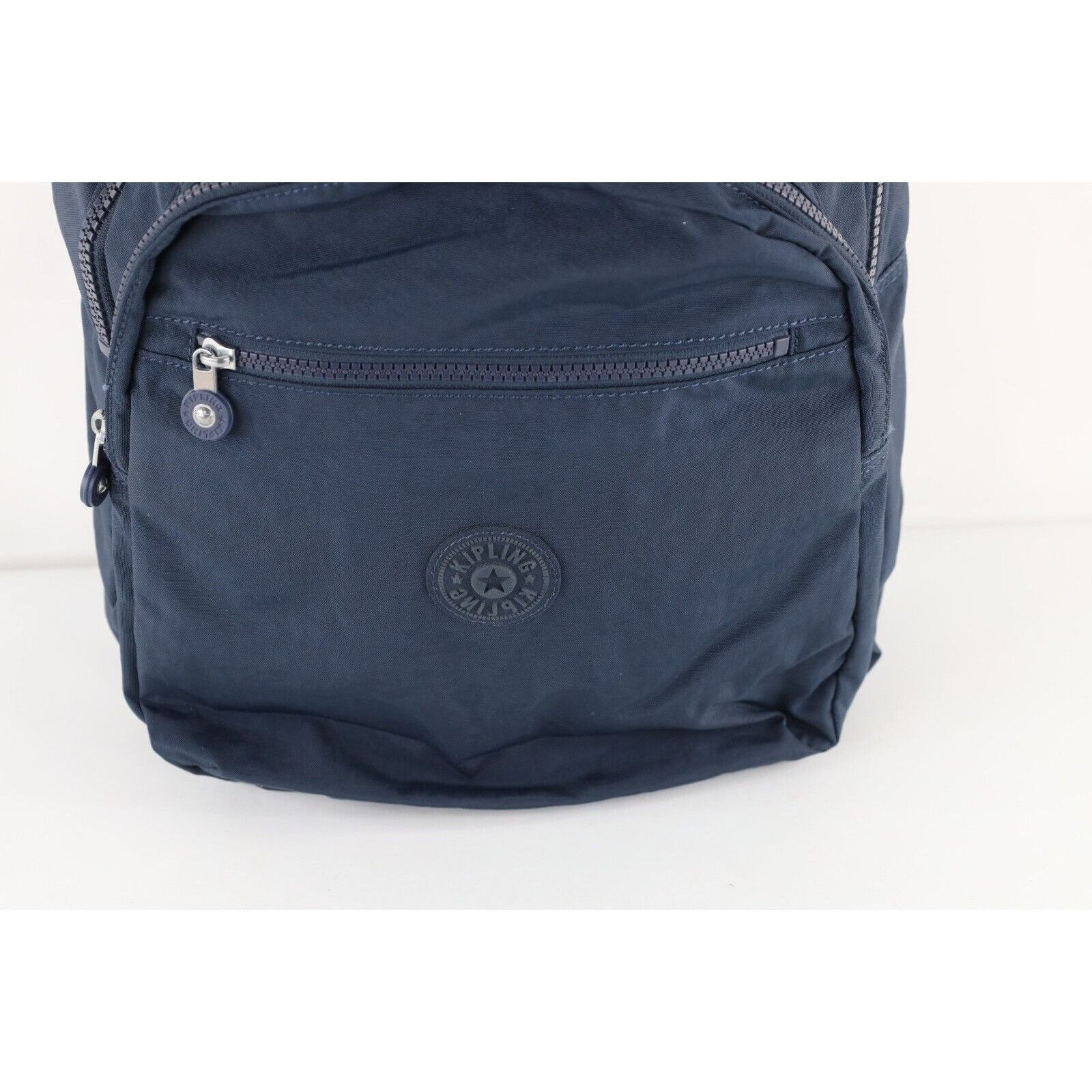 Other New Kipling Spell Out Seoul Laptop Backpack Book Bag Navy Bl Size ONE SIZE - 3 Thumbnail
